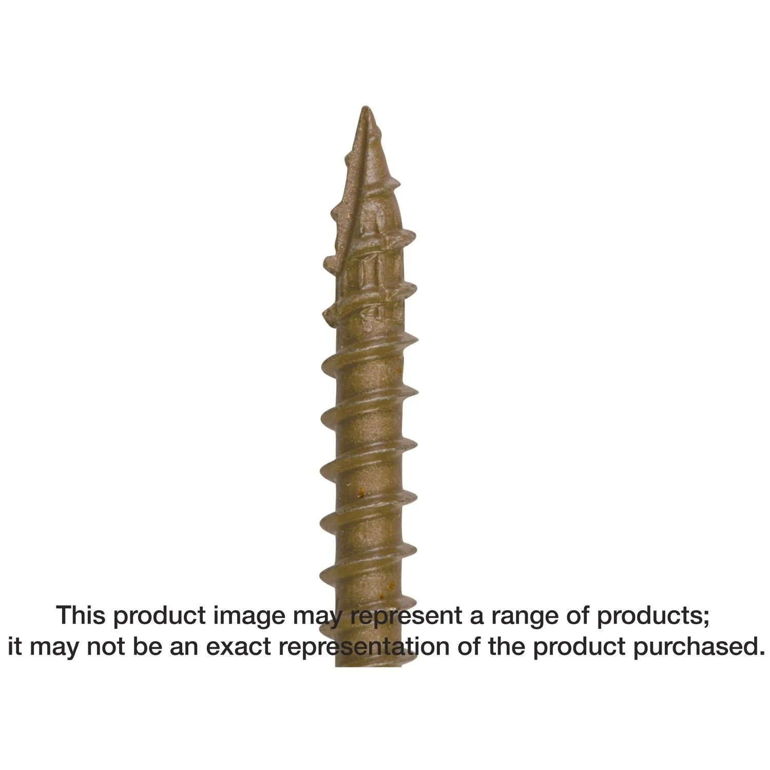 Simpson Strong-Tie SDWS16212QR75 Strong-Drive SDWS FRAMING Screw,  0.160-in. x 2-1/2-in. T25, Quik Guard, Tan, 75-Pack - Image 1
