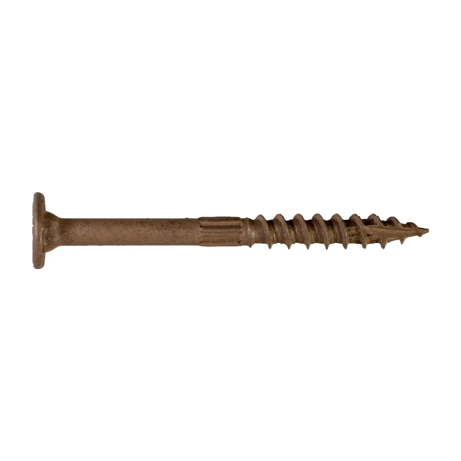 Simpson Strong-Tie Strong-Drive SDWS FRAMING Screw, 0.160-in. x 2-1/2-in. T25, Quik Guard, Tan, 1000-Pack (SDWS16212Q) - Image 1