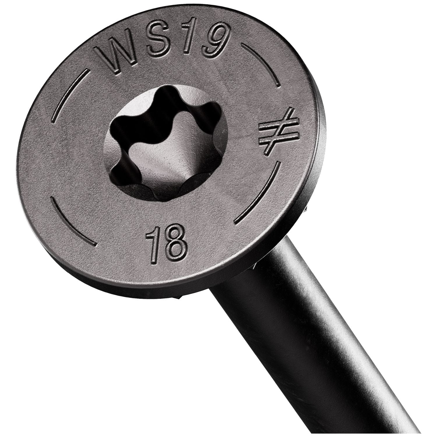 Simpson Strong-Tie SDWS191800 Strong-Drive SDWS TIMBER Screw (Interior),  0.195-in. x 18-in. E-coat, 200-Pack - Image 1