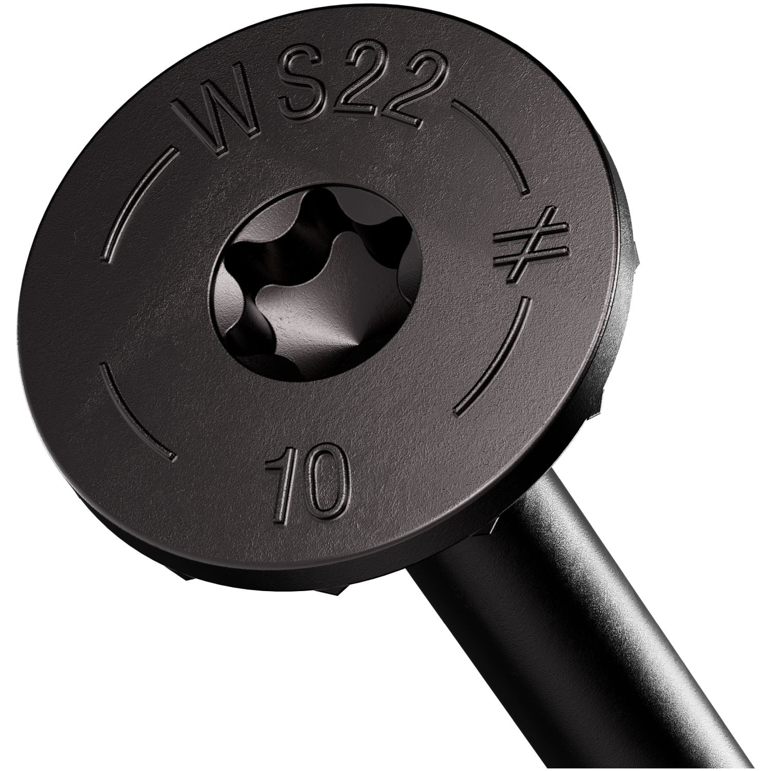 Simpson Strong-Tie SDWS221000DBB Strong-Drive SDWS TIMBER Screw (Exterior Grade),  0.220-in. x 10-in. T40, Black, 250-Pack - Image 3