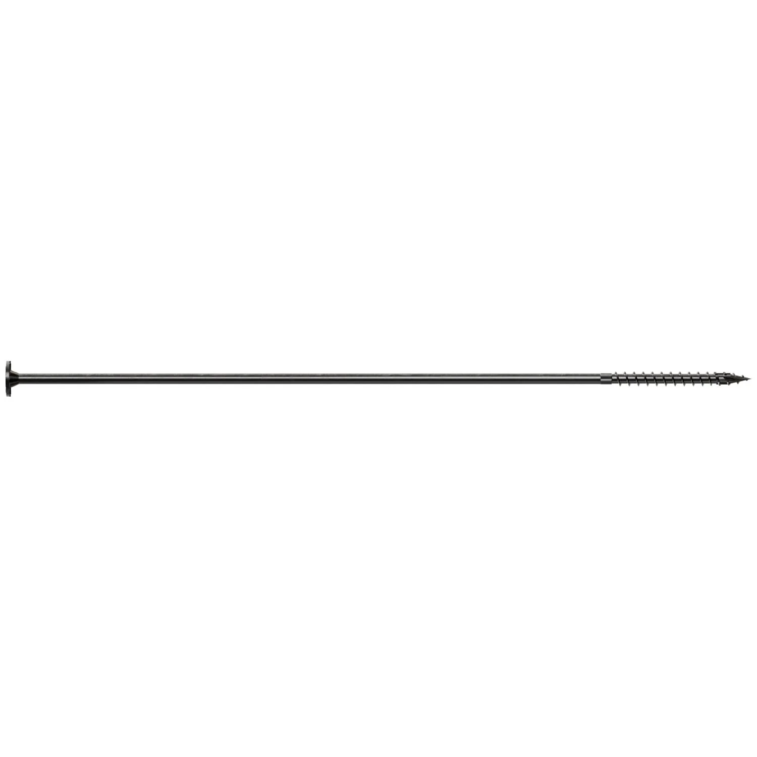 Simpson Strong-Tie SDWS221600DBBR50 Strong-Drive SDWS TIMBER Screw (Exterior Grade),  0.220-in. x 16-in. T40, Black, 50-Pack - Image 2