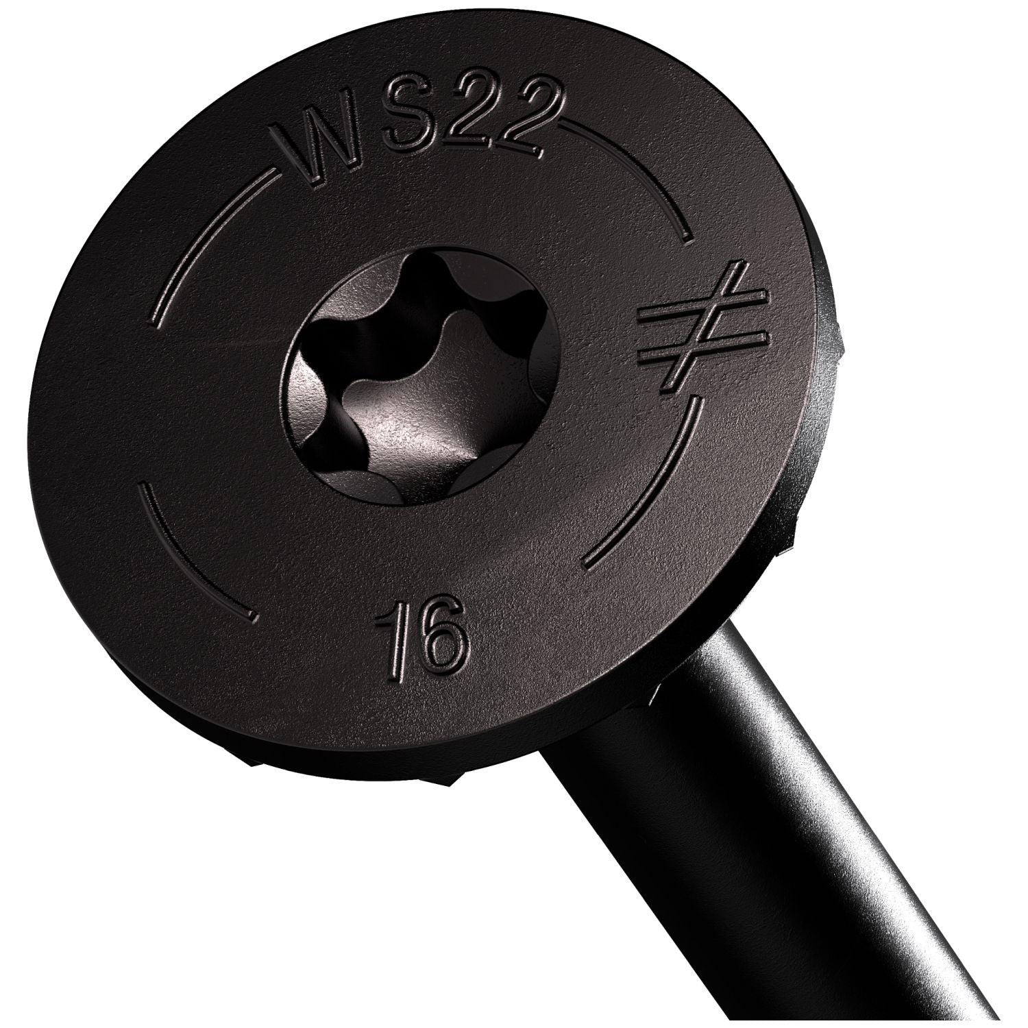 Simpson Strong-Tie SDWS221600DBB Strong-Drive SDWS TIMBER Screw (Exterior Grade),  0.220-in. x 16-in. T40, Black, 250-Pack - Image 3