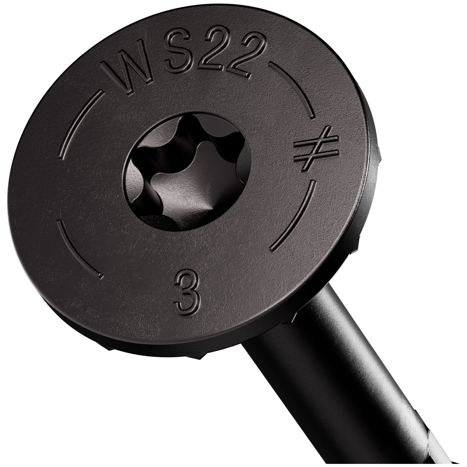 Simpson Strong-Tie SDWS22300DBB-RP1 Strong-Drive SDWS TIMBER Screw (Exterior Grade),  0.220-in. x 3-in. T40, Black - Image 3