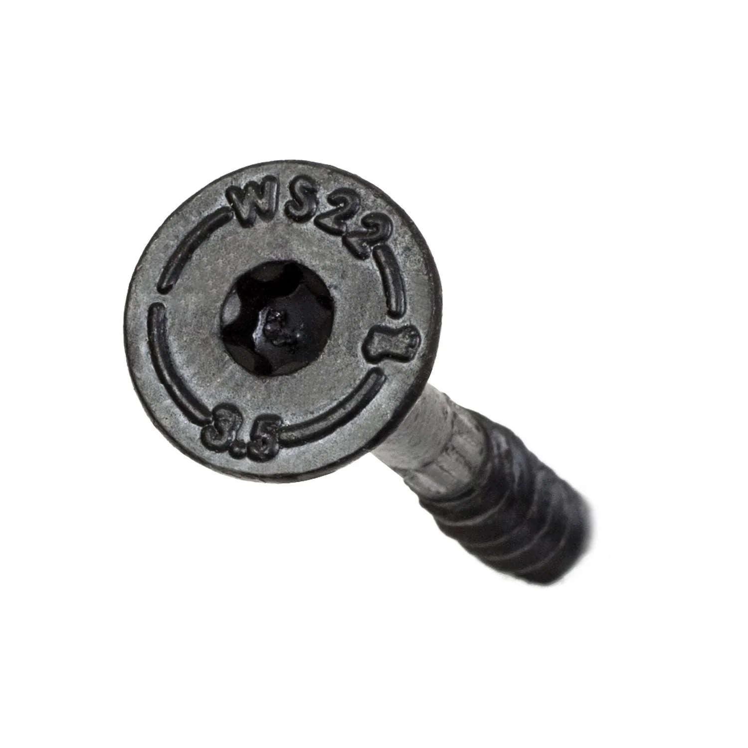 Simpson Strong-Tie Outdoor Accents Structural Wood Screw, .220-in. x 3-1/2-in. DB Coating, Black, 50-Pack (SDWS22312DBB-R50) - Image 2
