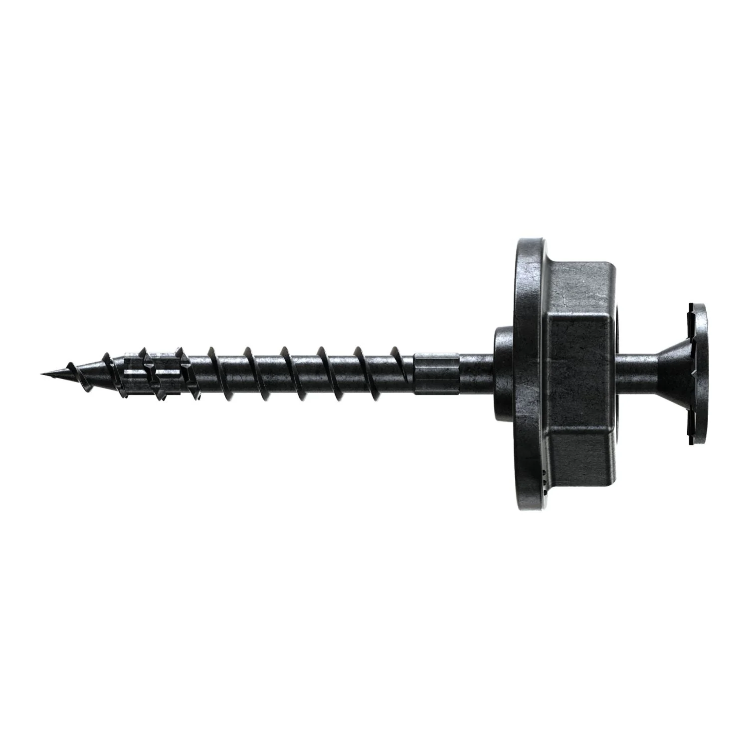 Simpson Strong-Tie Outdoor Accents Structural Wood Screw, .220-in. x 3-1/2-in. DB Coating, Black, 50-Pack (SDWS22312DBB-R50) - Image 1
