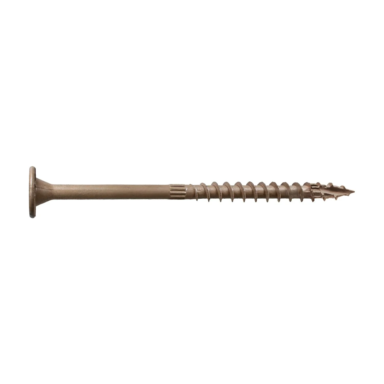 Simpson Strong-Tie Strong-Drive SDWS TIMBER Exterior Grade Screw, 0.220-in. x 5-in. T40, Tan, 50-Pack (SDWS22500DB-R50) - Image 1