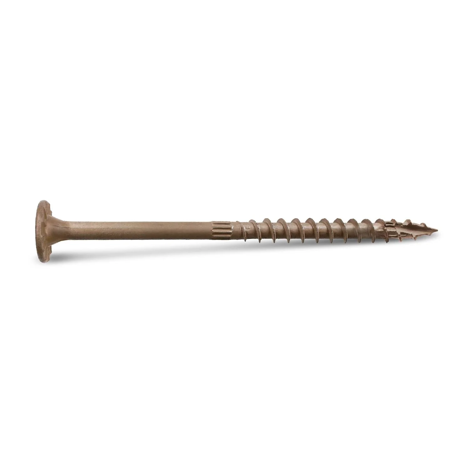 Simpson Strong-Tie Strong-Drive SDWS TIMBER Exterior Grade Screw, 0.220-in. x 5-in. T40, Tan, 50-Pack (SDWS22500DB-R50) - Image 3