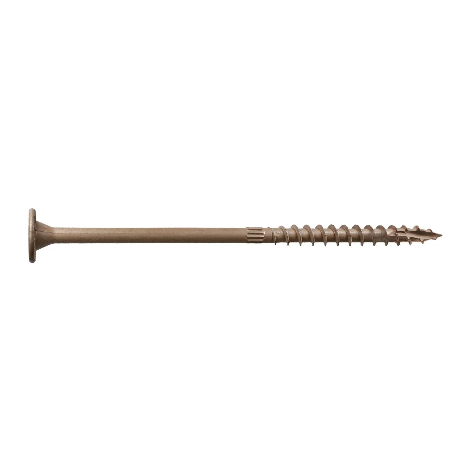 Simpson Strong-Tie Strong-Drive SDWS Timber Exterior Grade Screw, 0.220-in. x 5-in. T40, Tan, 250-Pack (SDWS22500DBMB) - Image 3