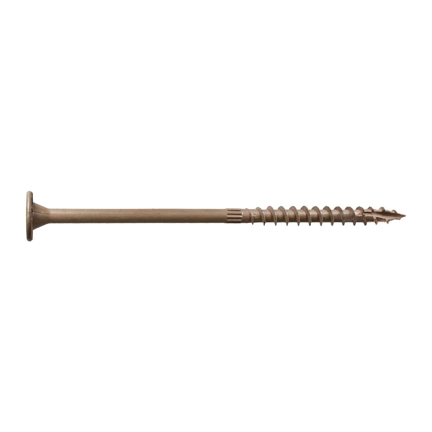 Simpson Strong-Tie SDWS22600DBMB Strong-Drive SDWS TIMBER Screw (Exterior Grade),  0.220-in. x 6-in. T40, Tan, 250-Pack - Image 2