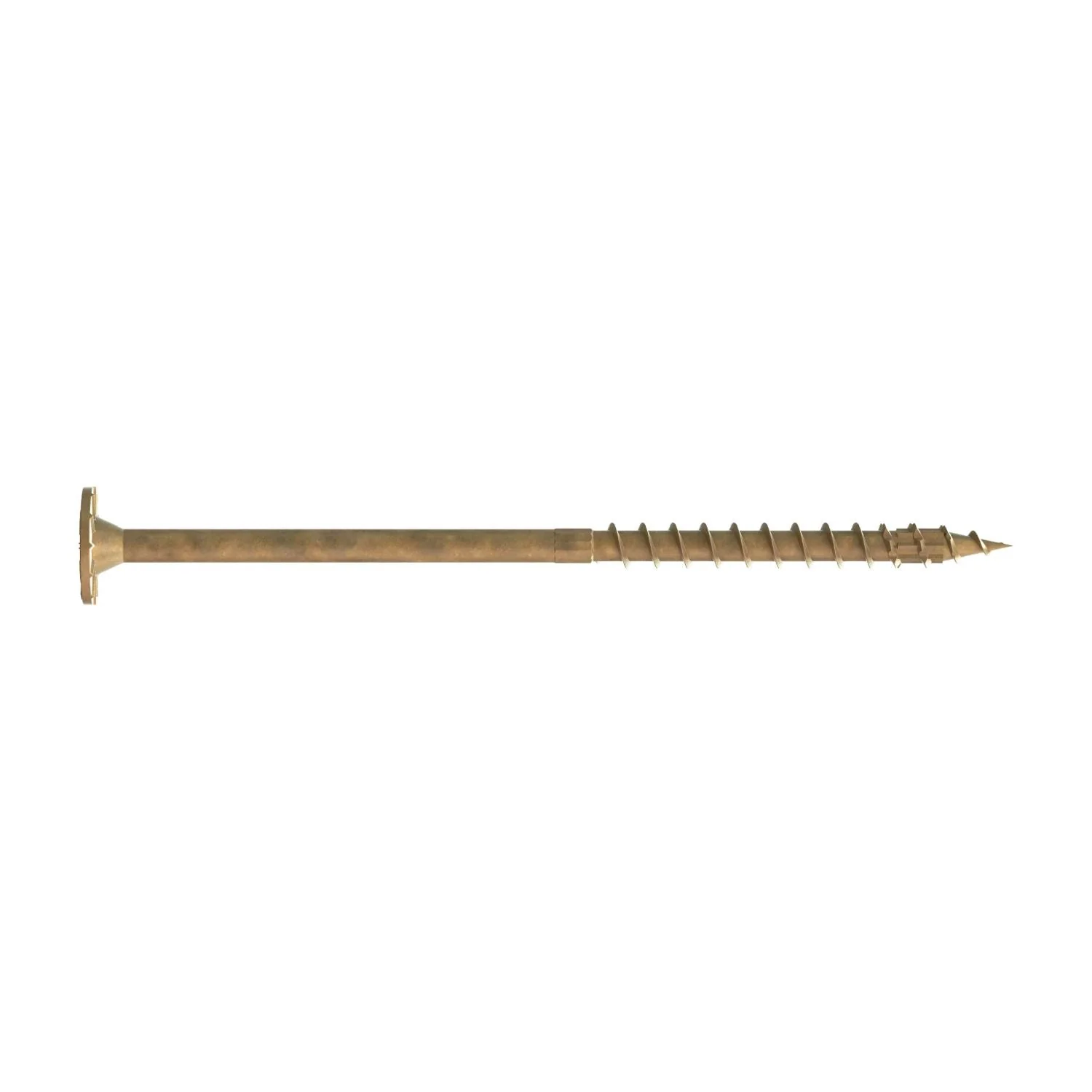 Simpson Strong-Tie Strong-Drive SDWS Timber Exterior Grade Screw, 0.220-in. x 6-in. T40, Tan, 500-Pack (SDWS22600DB) - Image 2