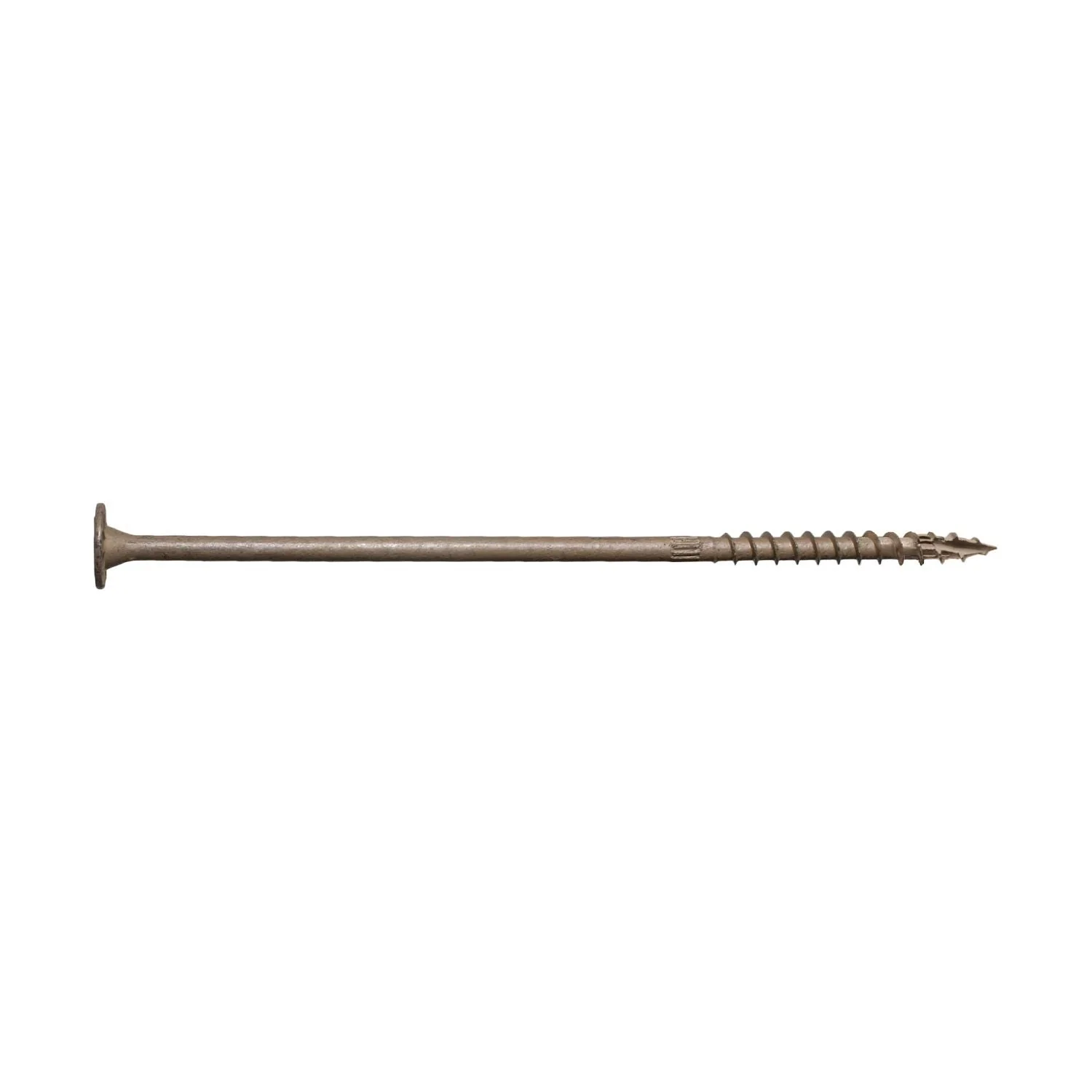 Simpson Strong-Tie Strong-Drive SDWS Timber Exterior Grade Screw, 0.220-in. x 8-in. T40, Tan, 250-Pack (SDWS22800DBMB) - Image 1