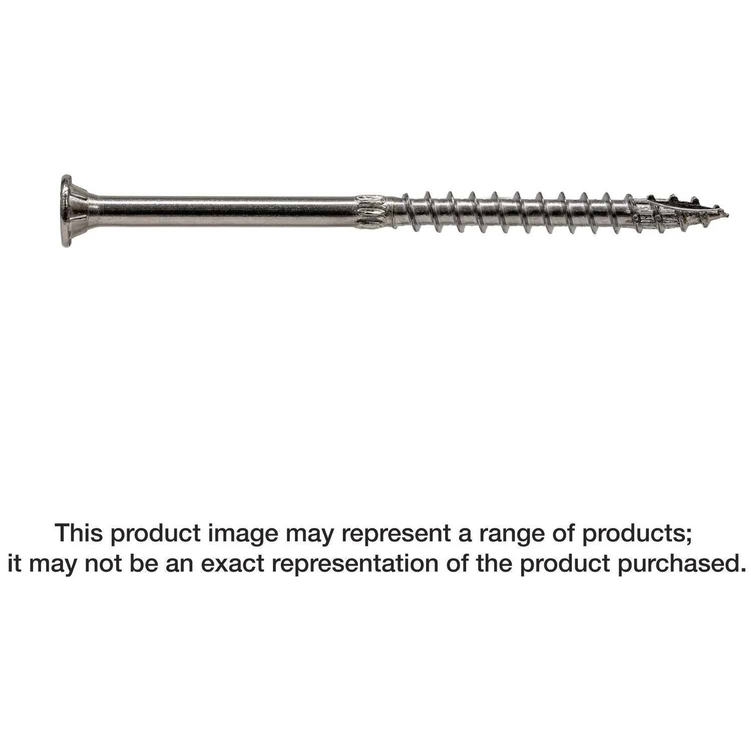 Simpson Strong-Tie SDWS27400SS-RC10 Strong-Drive SDWS TIMBER Screw,  0.275-in. x 4-in. T50, Type 316, 10-Pack - Image 1