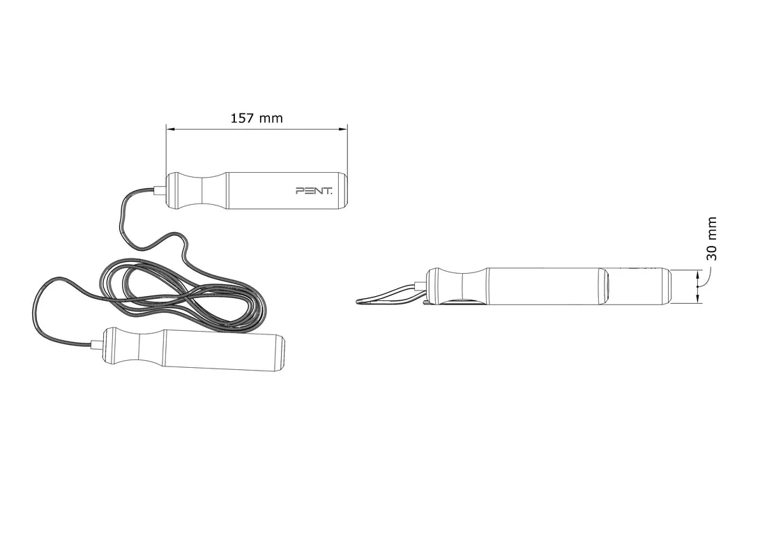 PENT | SIENNA™ Premium Skipping Rope - Image 3