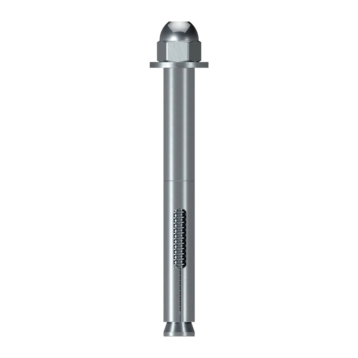 Simpson Strong-Tie SL25214AP1 Sleeve-All 1/4-in. x 2-1/4-in. Acorn-Head Sleeve Anchor - Image 2