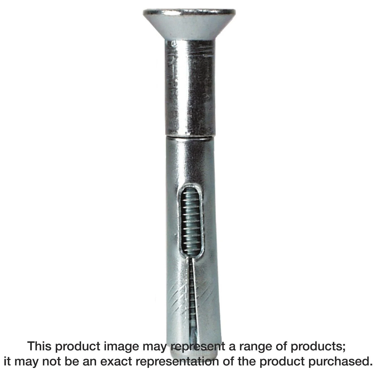 Simpson Strong-Tie SL25300PFP1 Sleeve-All 1/4-in. x 3-in. Phillips Flat-Head Sleeve Anchor - Image 1