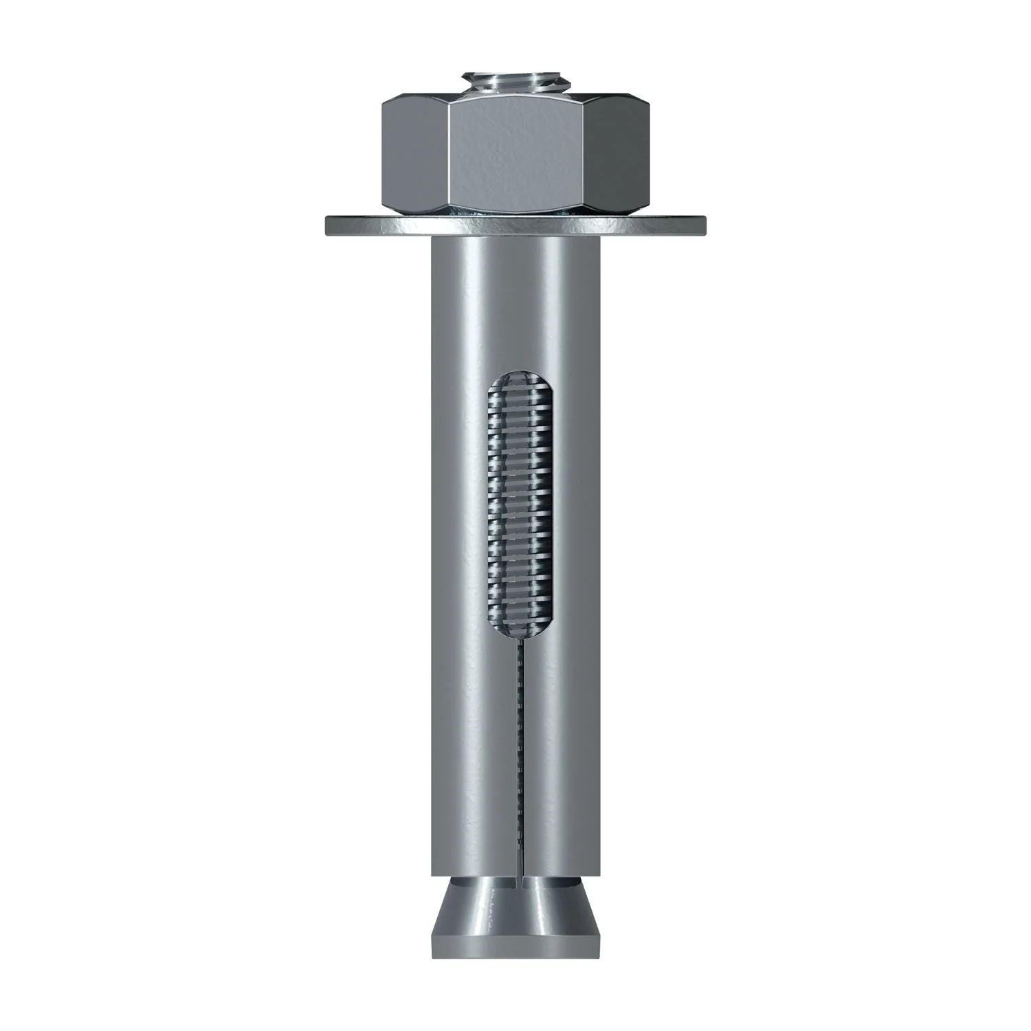 Simpson Strong-Tie SL50214HP1 Sleeve-All 1/2-in. x 2-1/4-in. Hex-Head Sleeve Anchor - Image 2