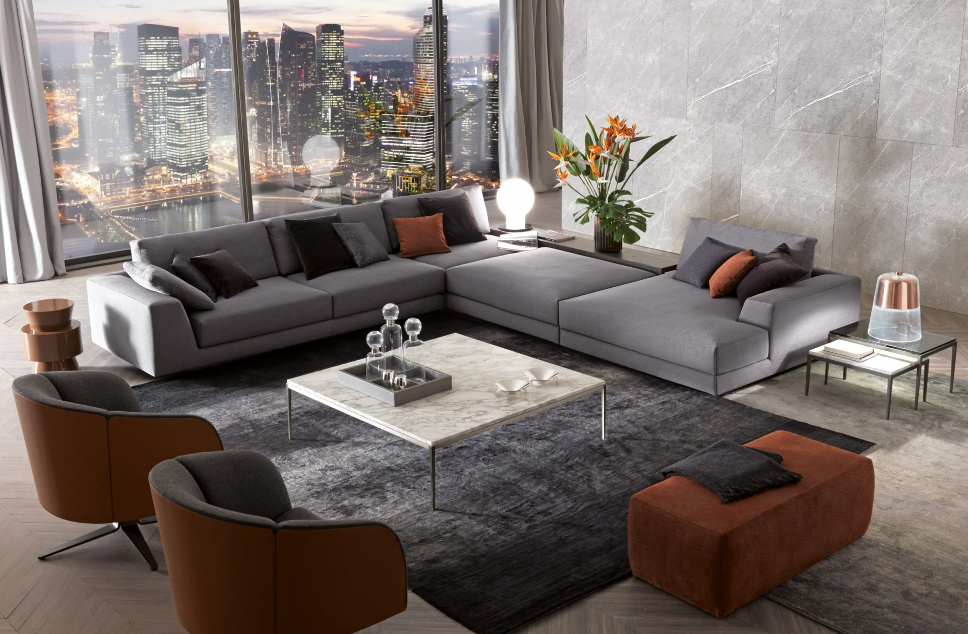 MISURAEMME | ARGO CORNER SOFA | $47,056.00 - Image 3