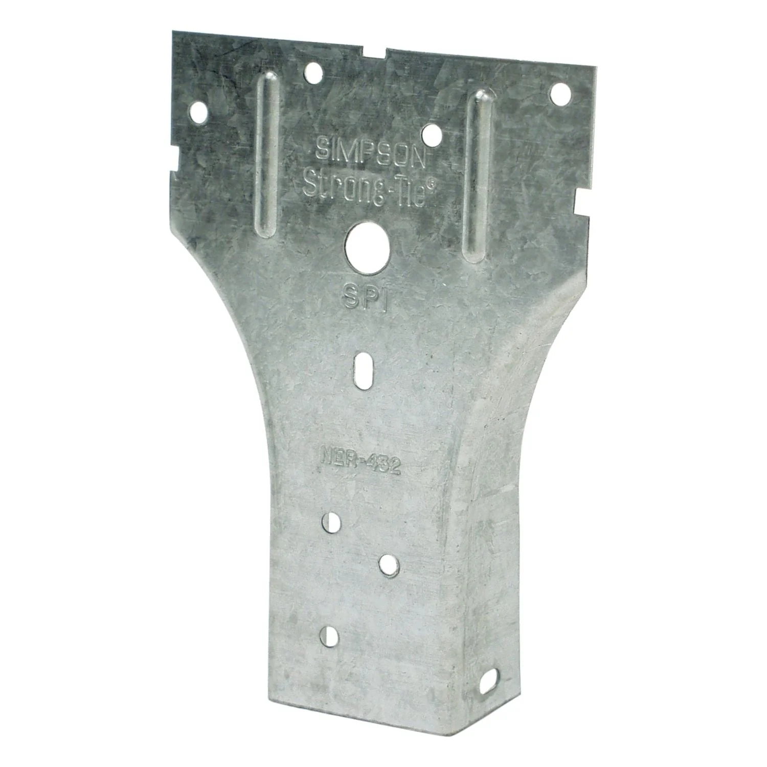 Simpson Strong-Tie SP1 SP 3-1/2-in. x 5-1/16-in. Galvanized Stud-Plate Tie - Image 3