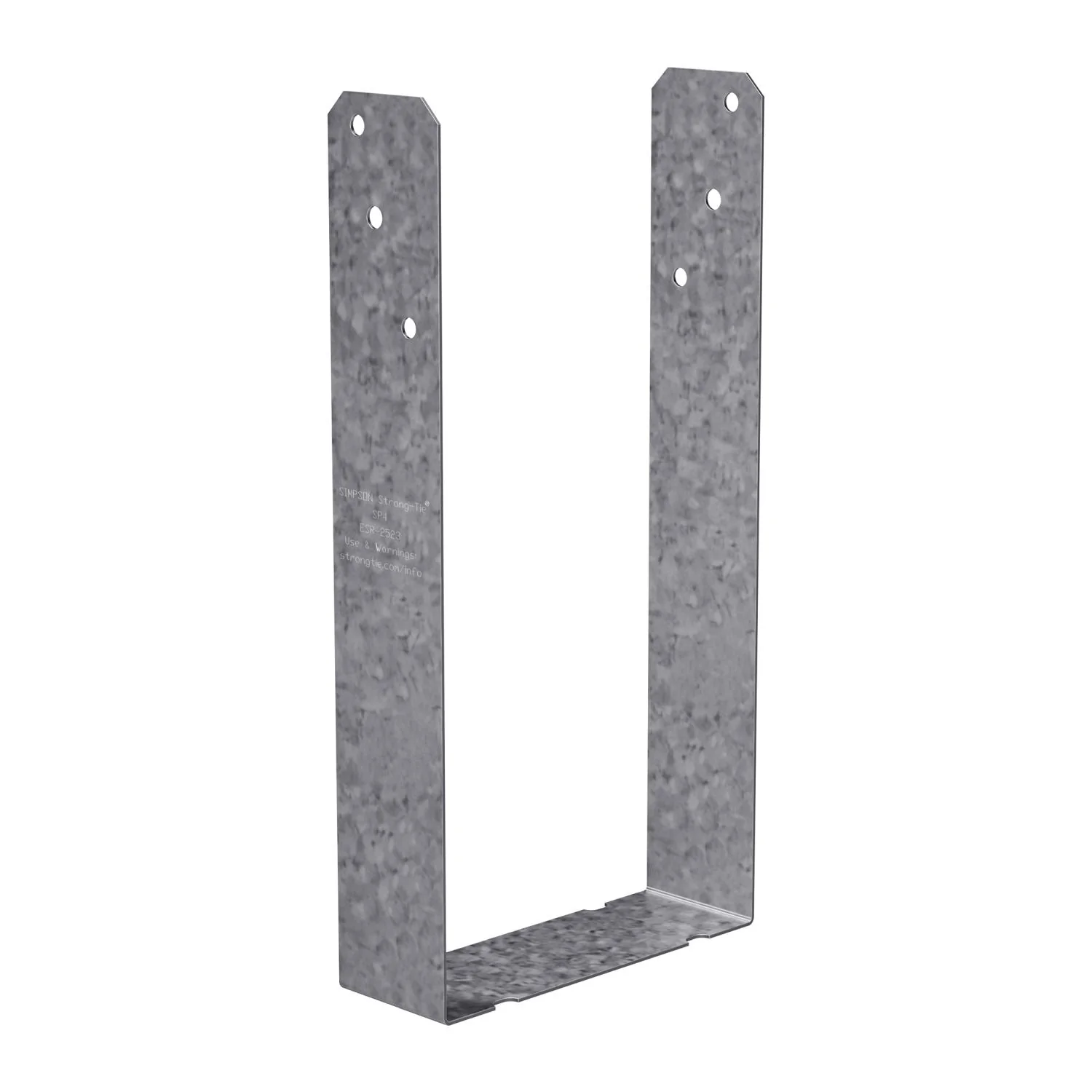 Simpson Strong-Tie SP4 SP 3-9/16-in. x 7-1/4-in. Galvanized Stud Plate Tie - Image 3