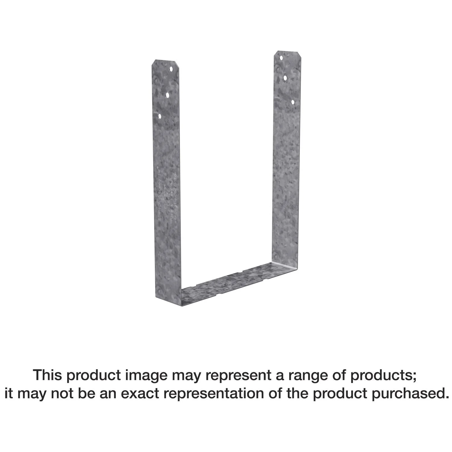 Simpson Strong-Tie SP8 SP 7-5/16-in. x 8-5/16-in. Galvanized Stud Plate Tie - Image 1