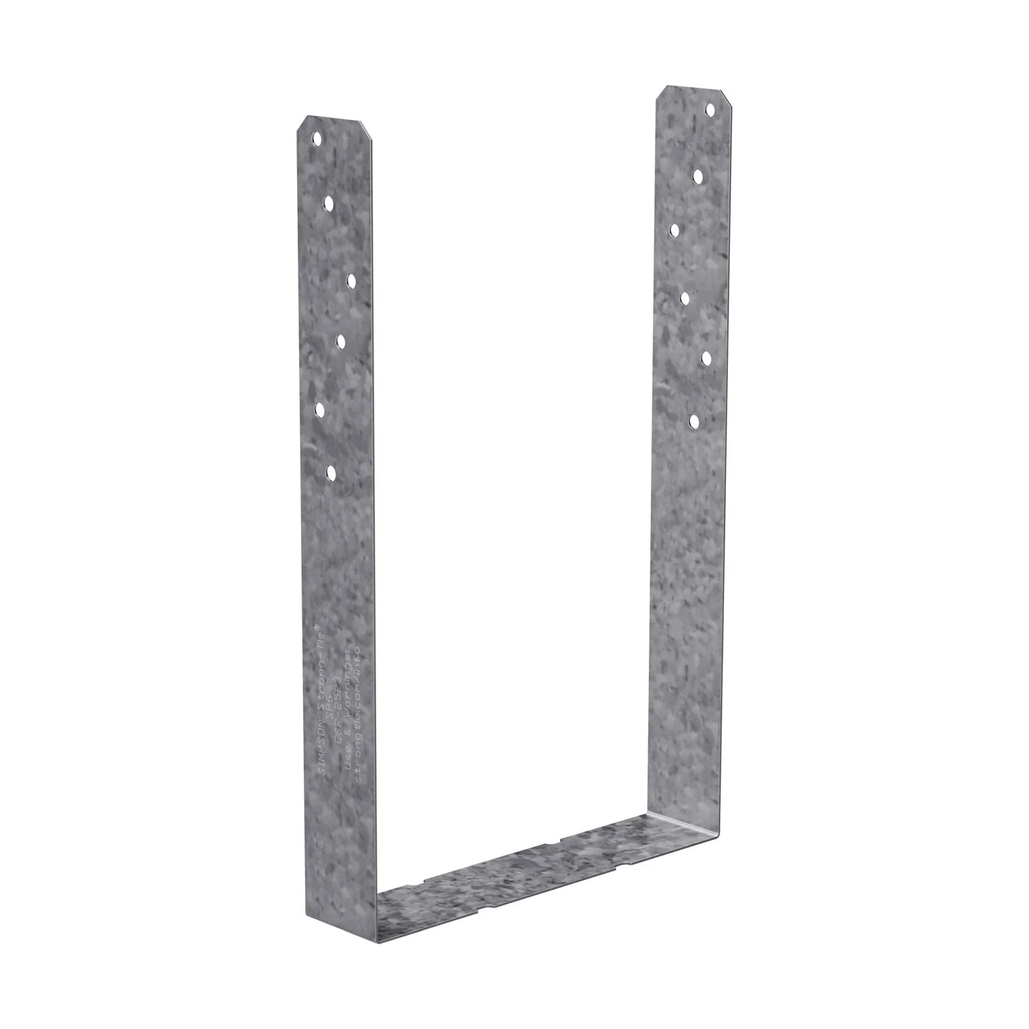 Simpson Strong-Tie SPH6 SPH 5-9/16-in. x 9-1/4-in. Galvanized Heavy-Duty Stud Plate Tie - Image 3