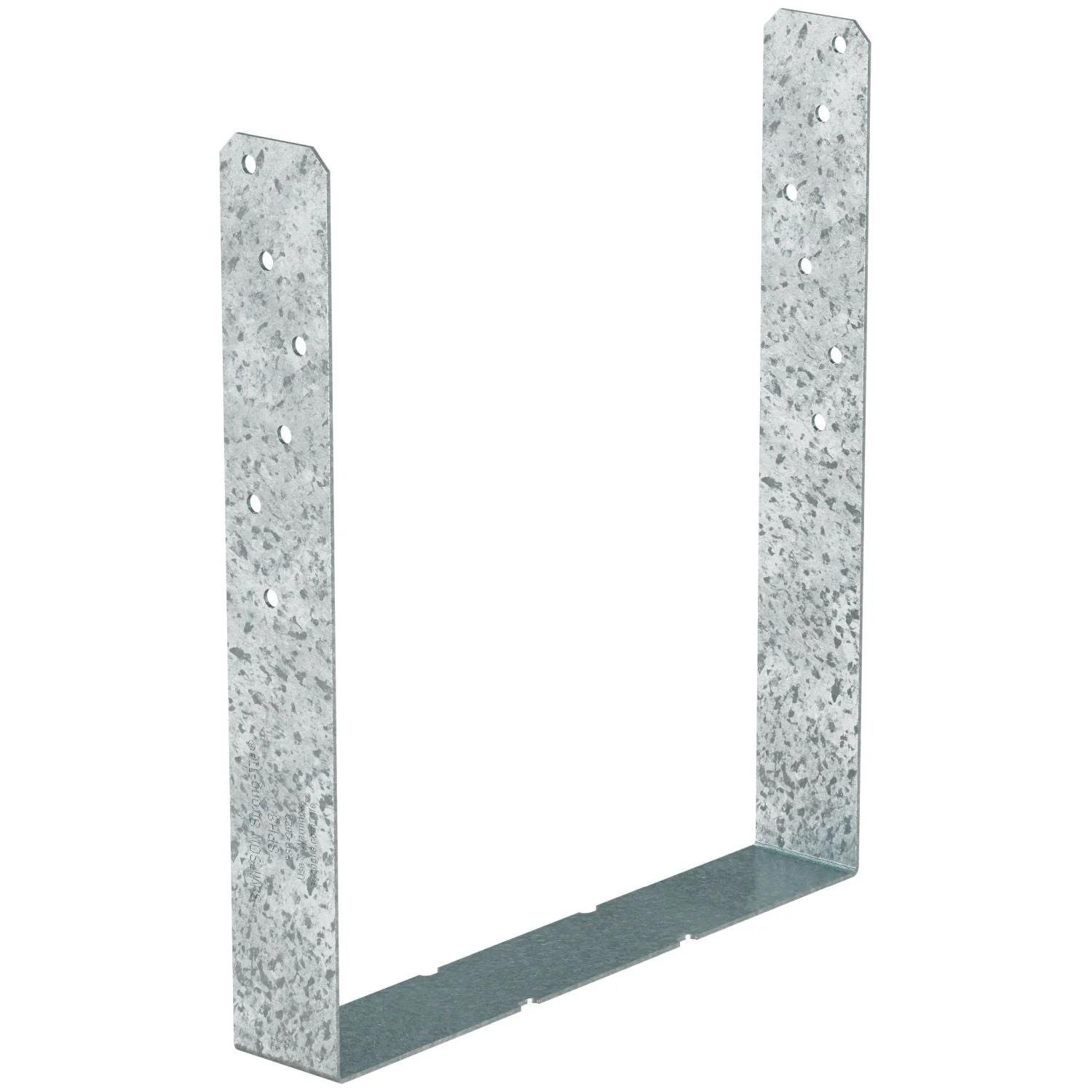 Simpson Strong-Tie SPH8 SPH 7-5/16-in. x 8-3/8-in. Galvanized Heavy-Duty Stud Plate Tie - Image 3