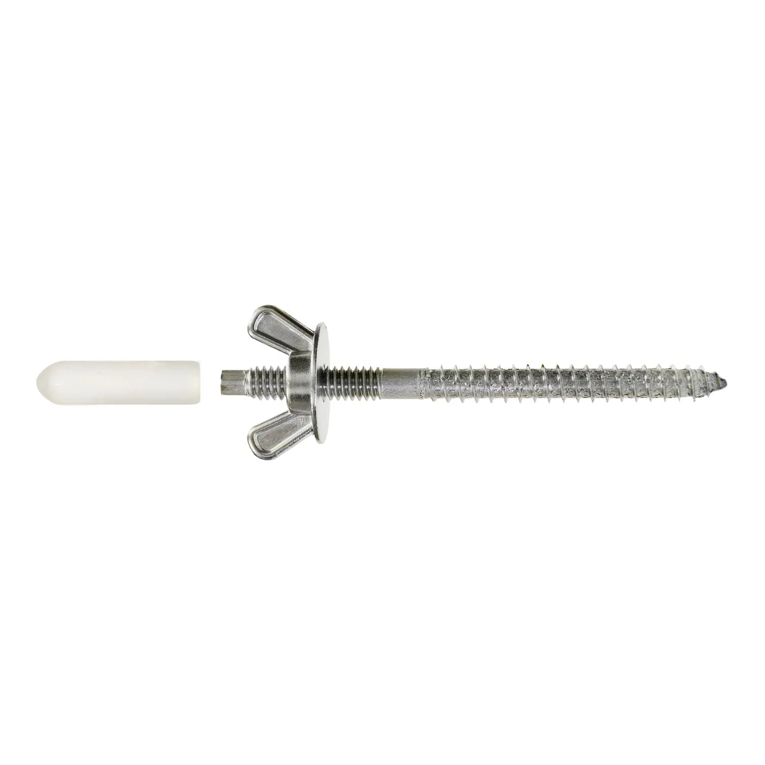 Simpson Strong-Tie Storm-Panel Screw — 1/4-in. x 3-7/16-in. Type 302, 25-Pack (SPS25344-KT) - Image 2
