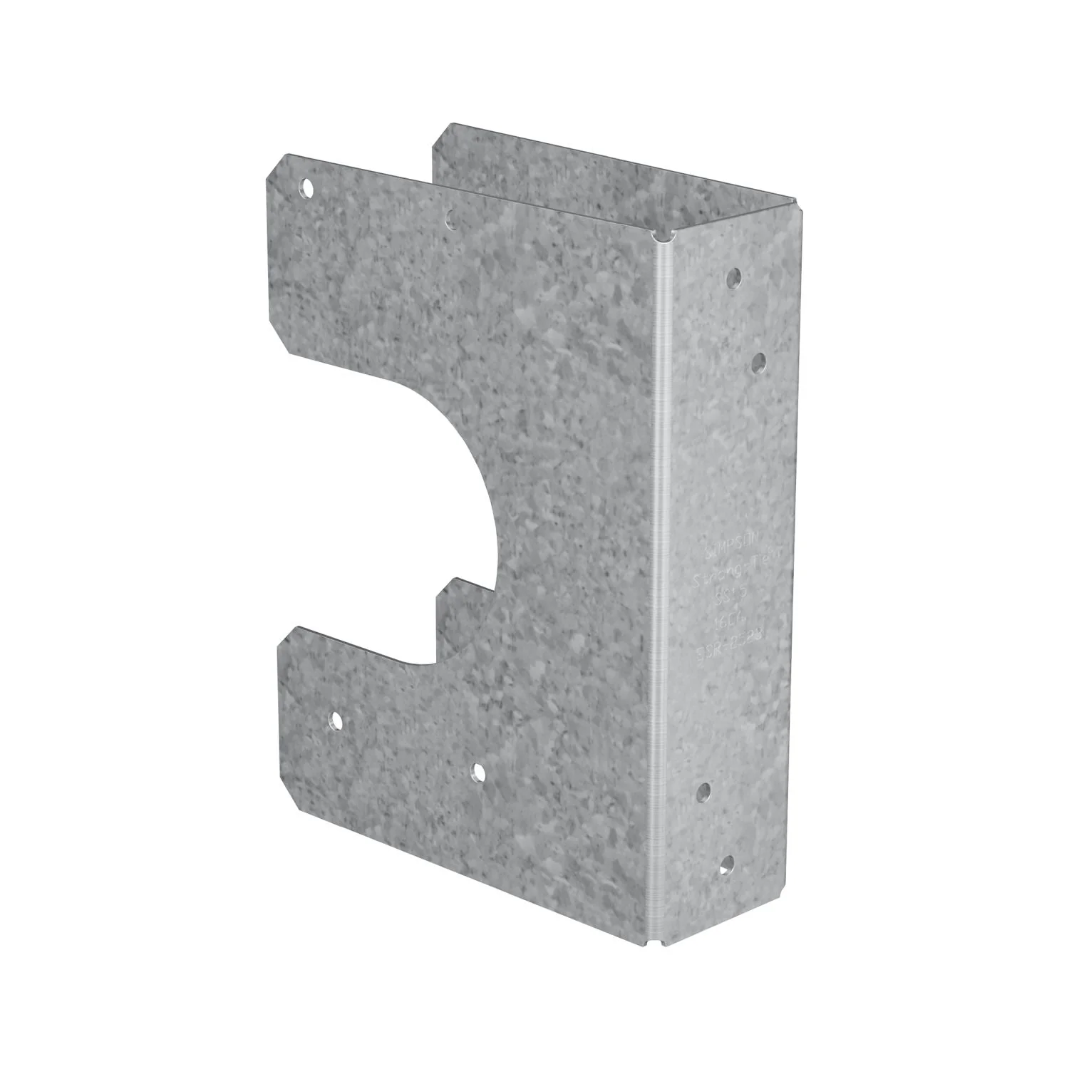 Simpson Strong-Tie SS1.5 SS 16-Gauge Galvanized Stud Shoe for 2x Stud - Image 3