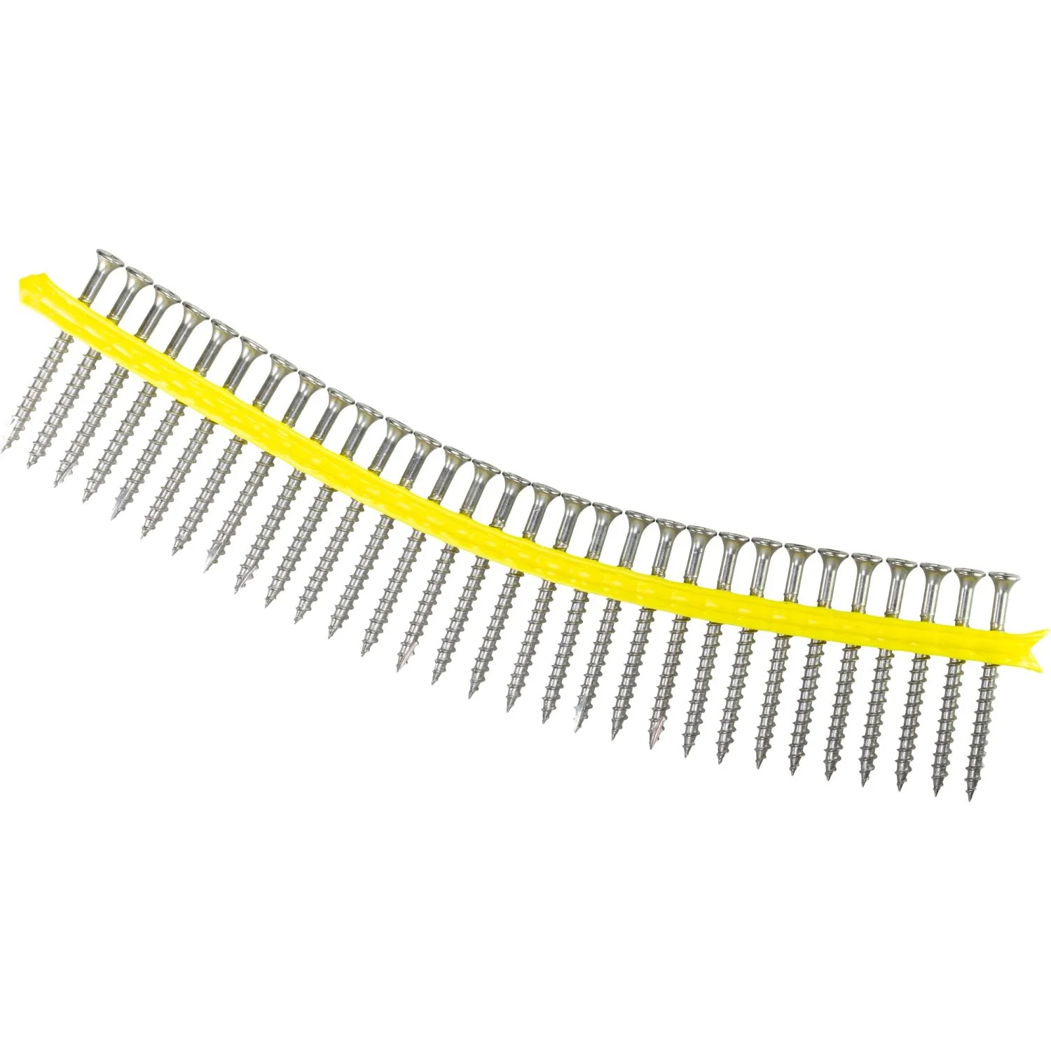 Simpson Strong-Tie SS3DSC212BS316 Bugle-Head Wood Screw (Collated),  #10 x 2-1/2-in. #3 Square Drive, Type 316, 1500-Pack - Image 3