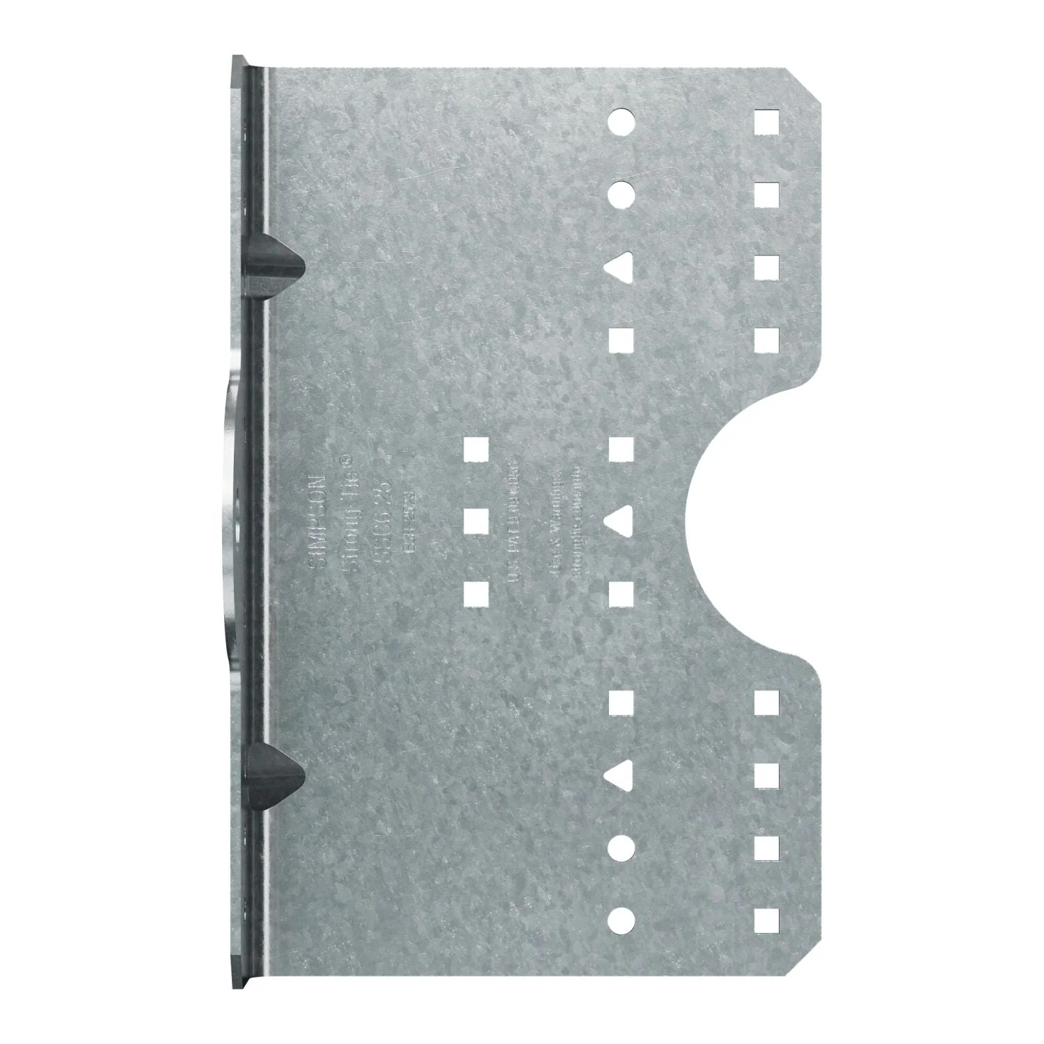 Simpson Strong-Tie SSC6.25-R30 SSC 6-1/4-in. 14-Gauge Galvanized Steel-Stud Clip, 30-Pack - Image 2