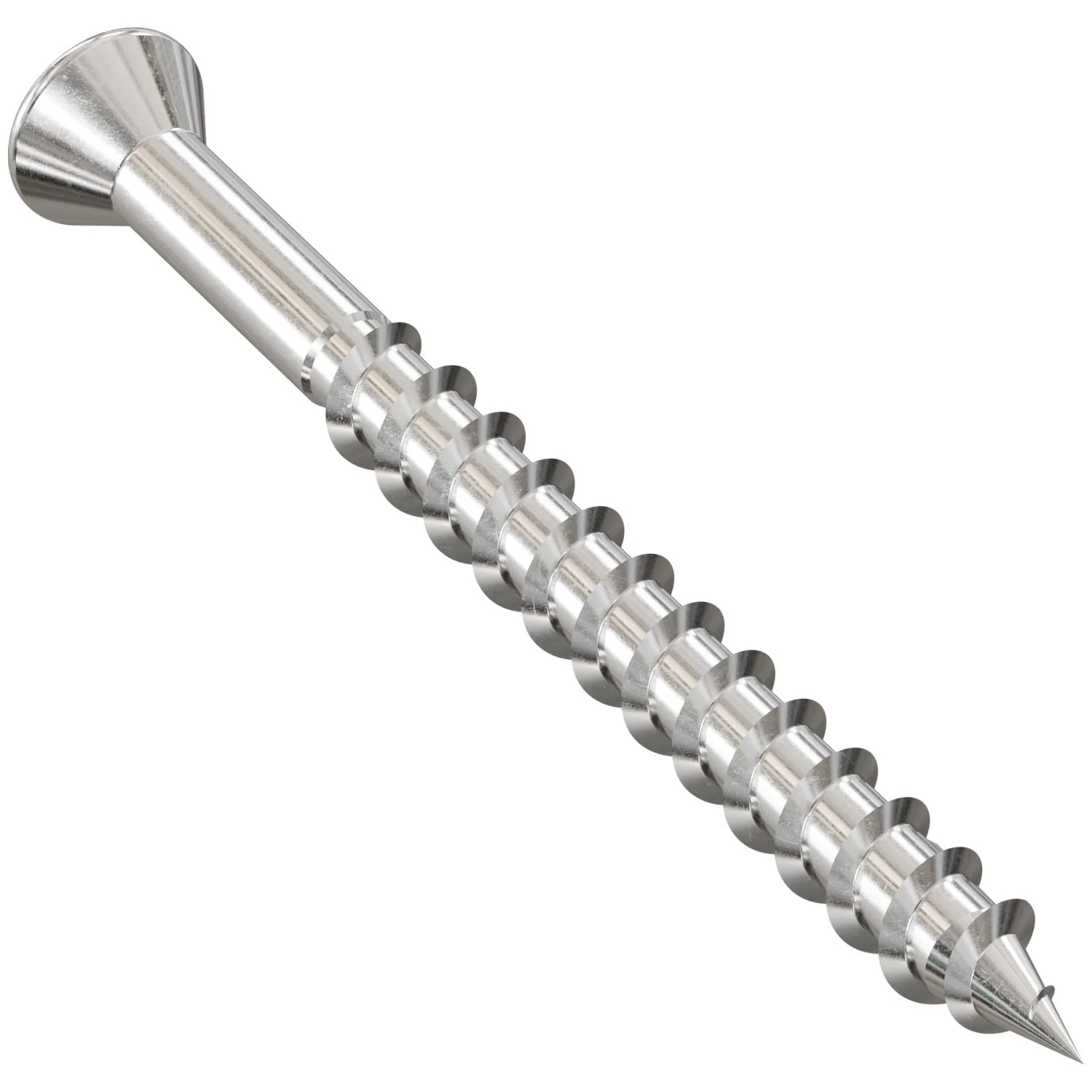 Simpson Strong-Tie SSDTH2S Trim-Head Screw,  Sharp Point (Collated),  #7 x 2-1/2-in. #2 Square Type 305, 2000-Pack - Image 2