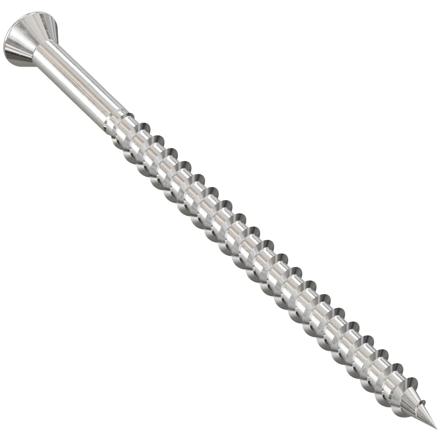 Simpson Strong-Tie SSDTH3S Trim-Head Screw,  Sharp Point (Collated),  #7 x 3-in. #2 SQ Type 305, 1000-Pack - Image 2