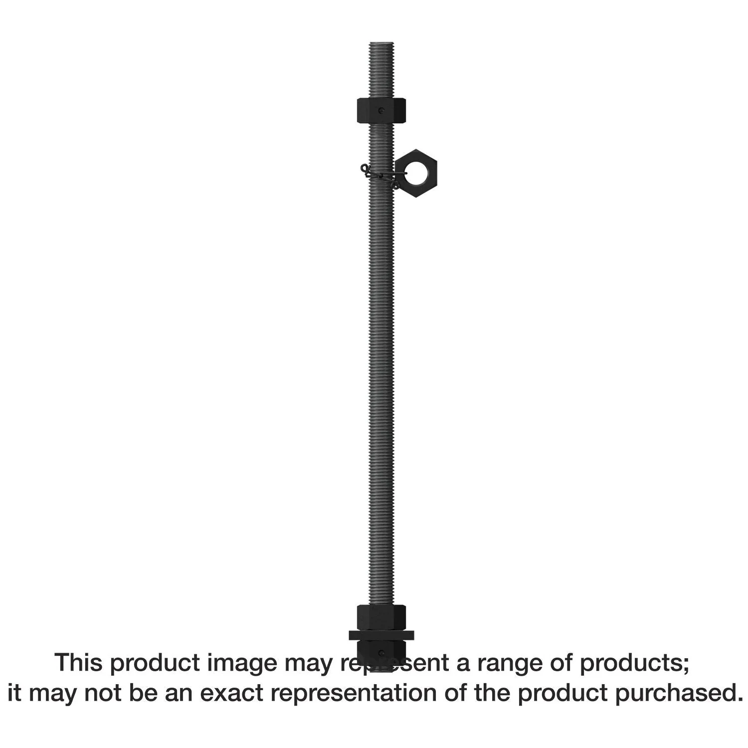 Simpson Strong-Tie SSWAB1X36HS-U SSWAB 1-in. x 36-in. Steel Strong-Wall Anchor Bolt with Un-peened Compression Nut - Image 1
