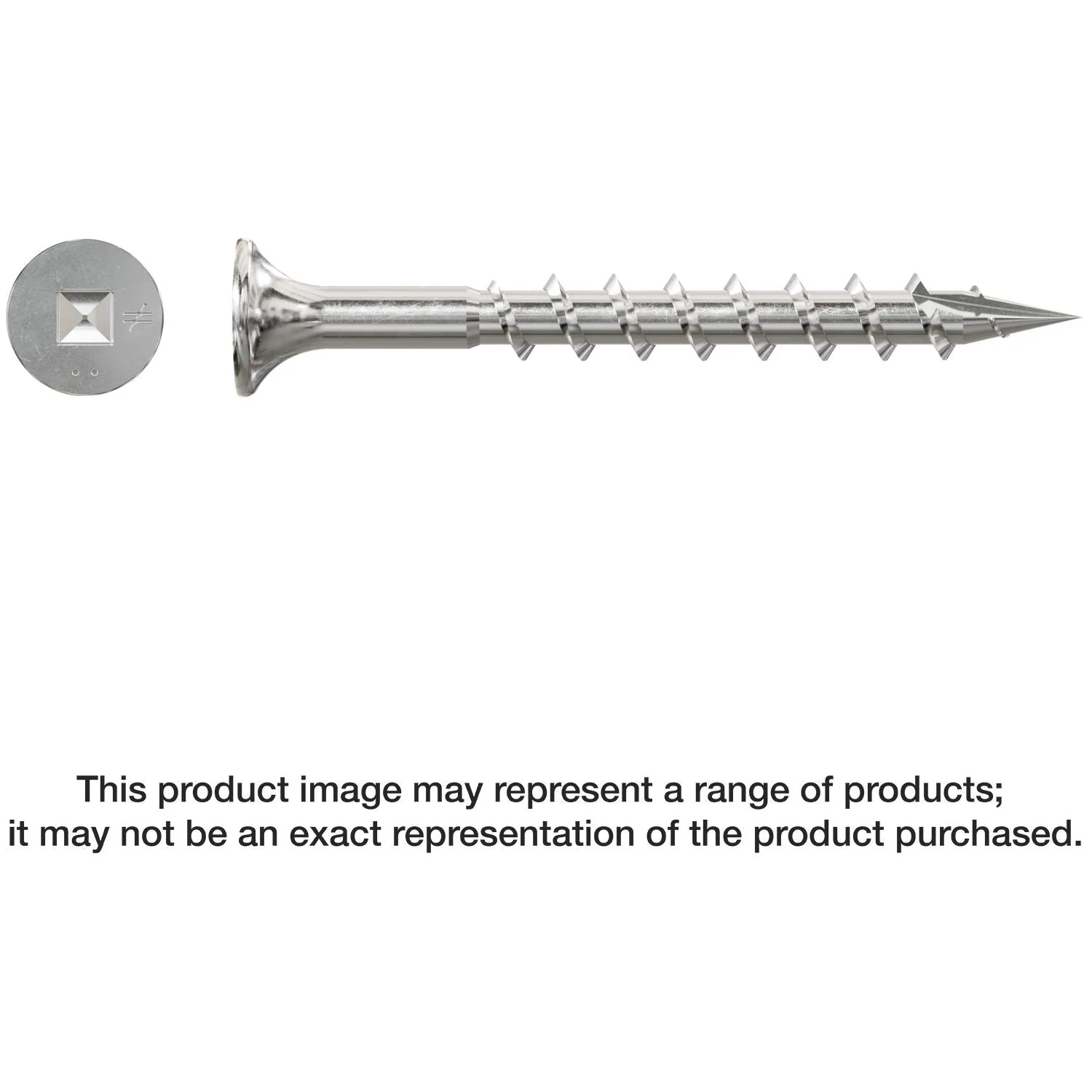 Simpson Strong-Tie SSWSC134BS SSWSCB Roofing Tile Screw (Collated),  #8 x 1-3/4-in. #2 Square, Type 305, 2000-Pack - Image 2
