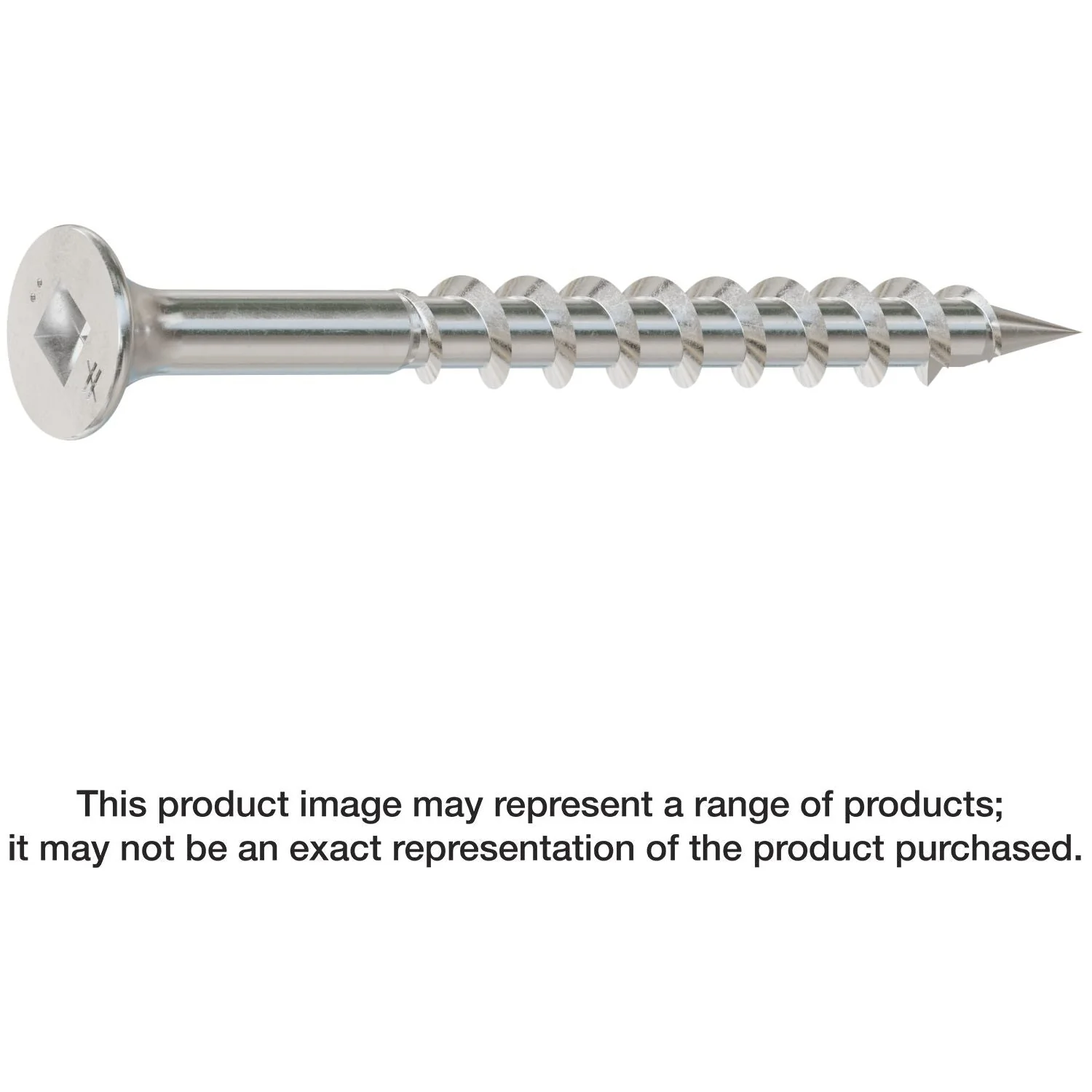 Simpson Strong-Tie SSWSC2BS SSWSCB Roofing Tile Screw (Collated),  #8 x 2-in. #2 Square, Type 305, 2000-Pack - Image 1