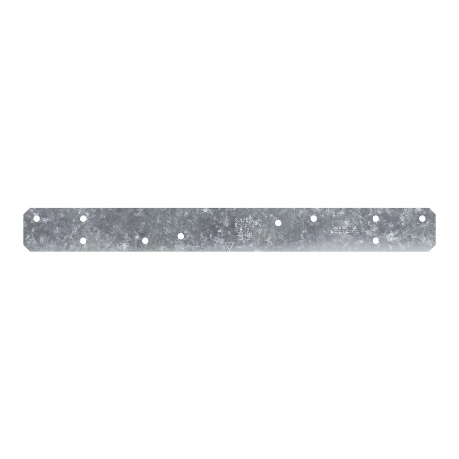 Simpson Strong-Tie ST18 ST 17-3/4-in. 16-Gauge Galvanized Strap Tie - Image 3