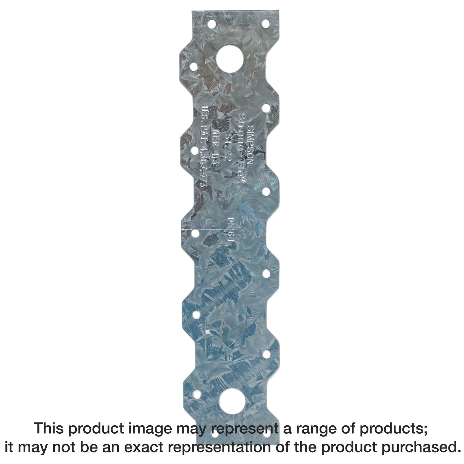 Simpson Strong-Tie ST292 ST 9-5/16-in. 20-Gauge Galvanized Strap Tie - Image 1