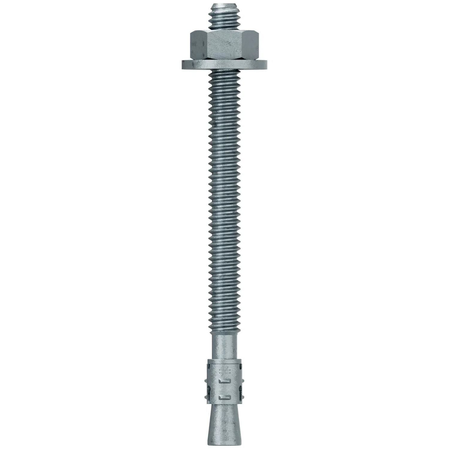 Simpson Strong-Tie STB2-25314MGF100 Strong-Bolt 2,  1/4-in. x 3-1/4-in. Mechanically Galvanized Wedge Anchor, Fully Assembled, 100-Pack - Image 2