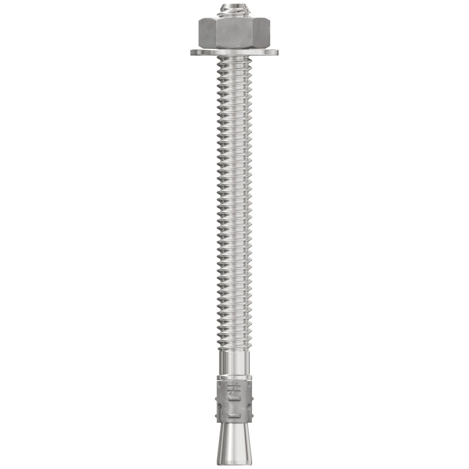 Simpson Strong-Tie STB2-25314S4F100 Strong-Bolt 2,  1/4-in. x 3-1/4-in. Type 304 Stainless-Steel Wedge Anchor, Fully Assembled, 100-Pack - Image 3