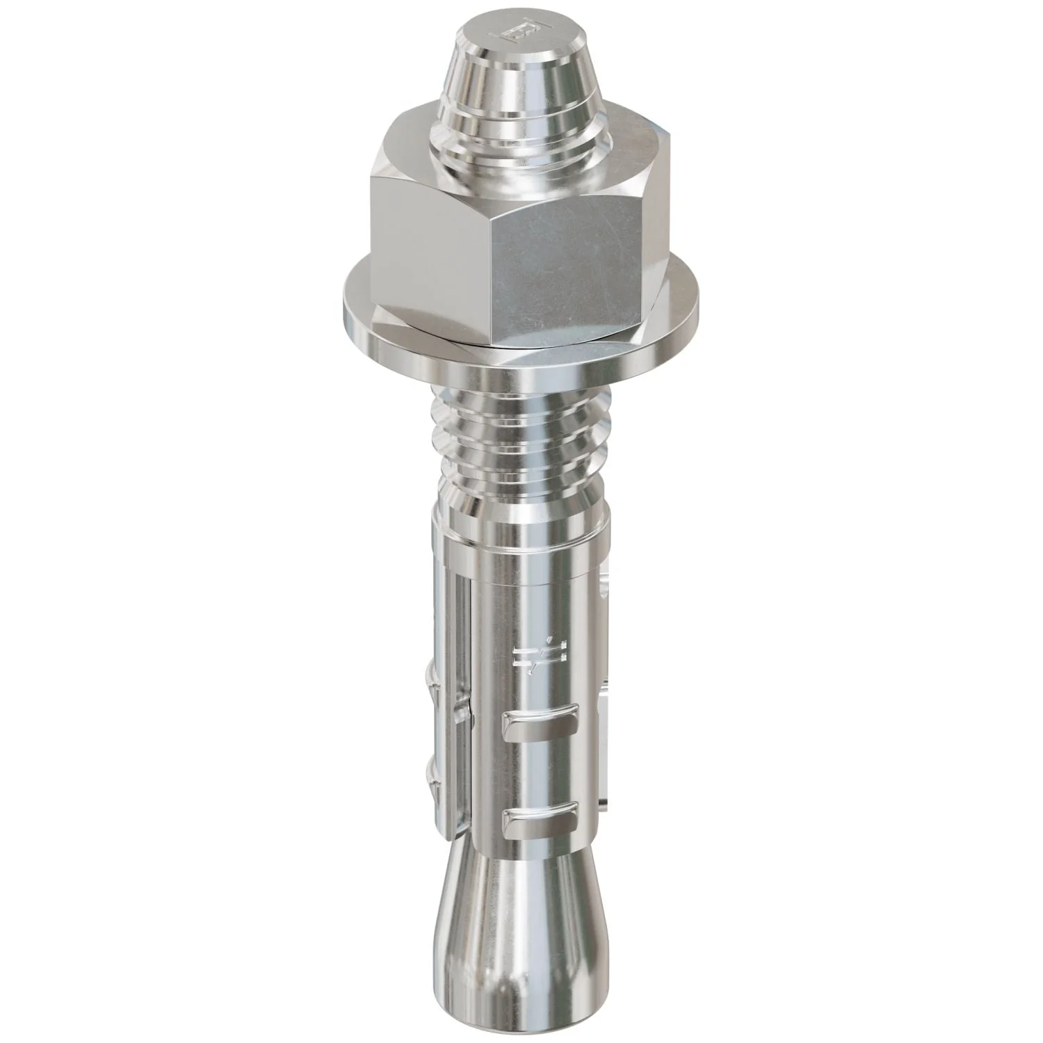 Simpson Strong-Tie STB2-372144SSR50 Strong-Bolt 2,  3/8-in. x 2-1/4-in. Type 304 Stainless-Steel Wedge Anchor, 50-Pack - Image 2