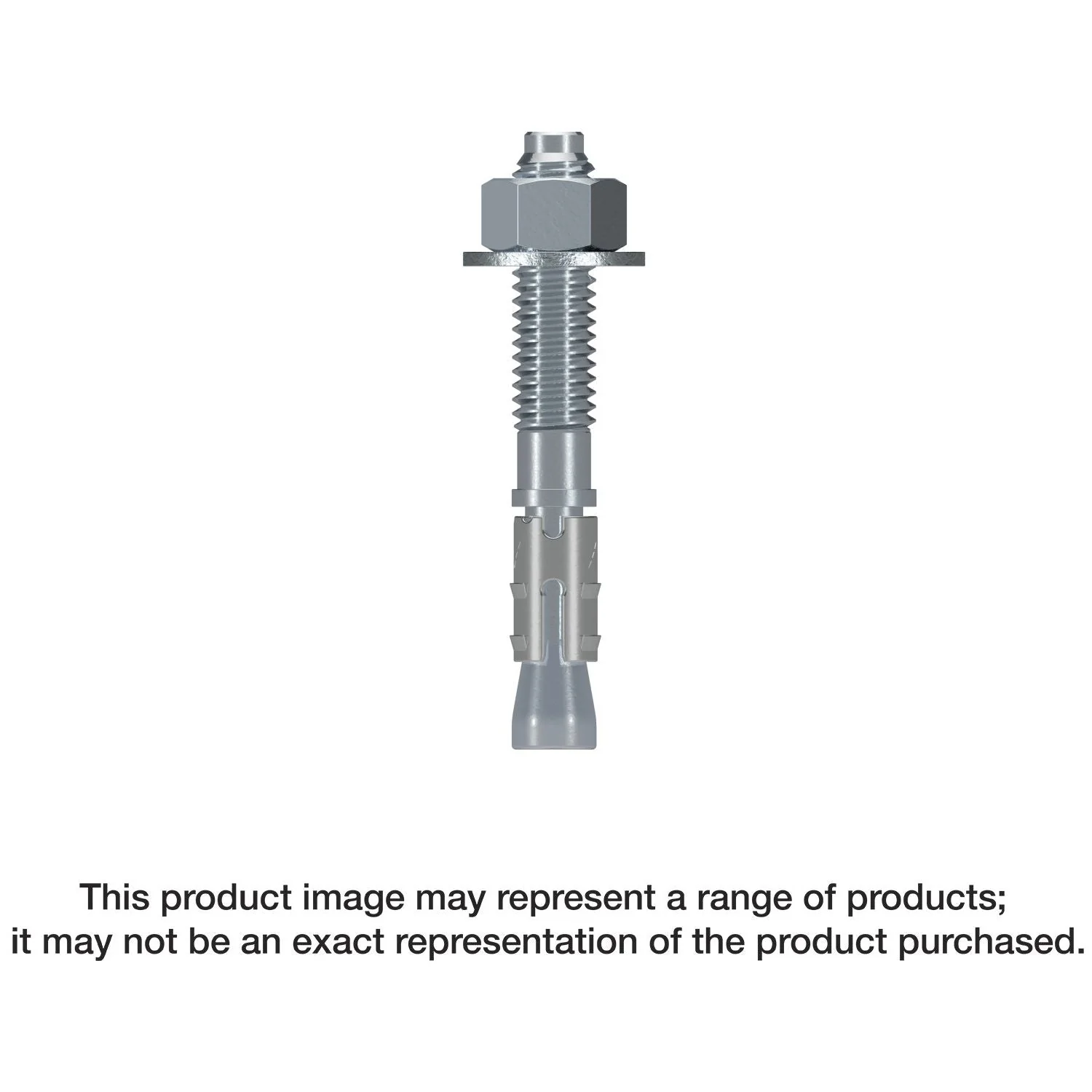 Simpson Strong-Tie STB2-37214R50 Strong-Bolt 2,  3/8-in. x 2-1/4-in. Wedge Anchor, 50-Pack - Image 2