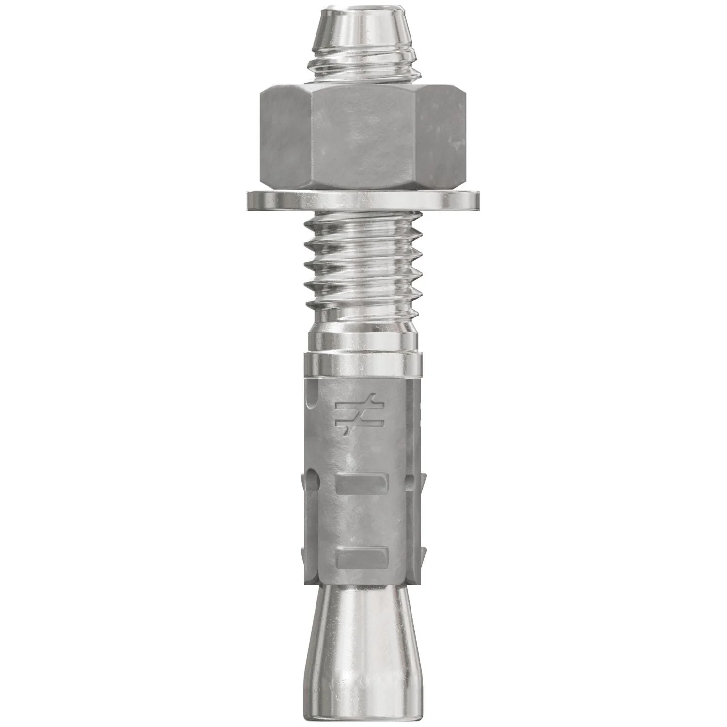 Simpson Strong-Tie STB2-37214S4F50 Strong-Bolt 2,  3/8-in. x 2-1/4-in. Type 304 Stainless-Steel Wedge Anchor, Fully Assembled, 50-Pack - Image 3