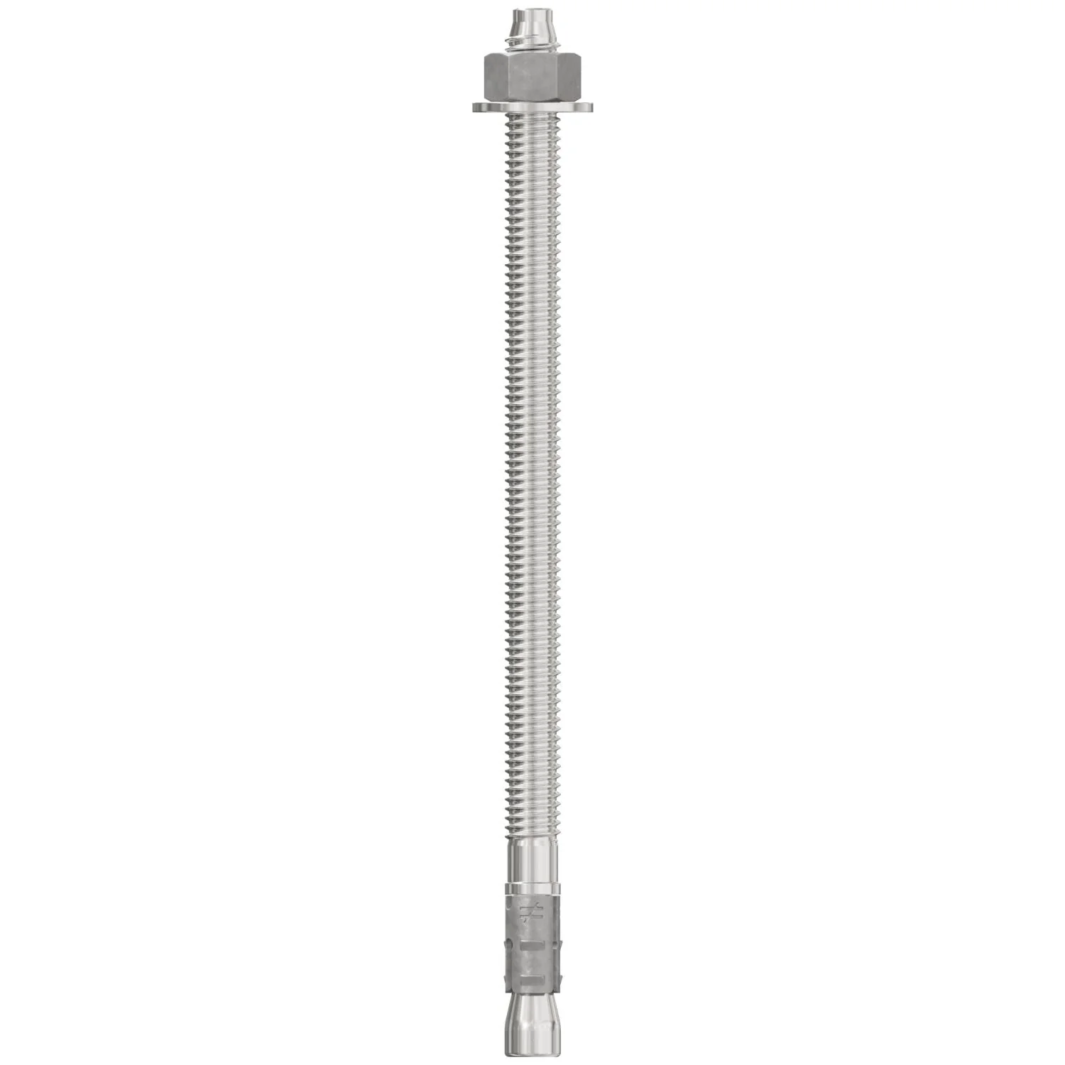 Simpson Strong-Tie STB2-37700S4F50 Strong-Bolt 2,  3/8-in. x 7-in. Type 304 Stainless-Steel Wedge Anchor, Fully Assembled, 50-Pack - Image 2