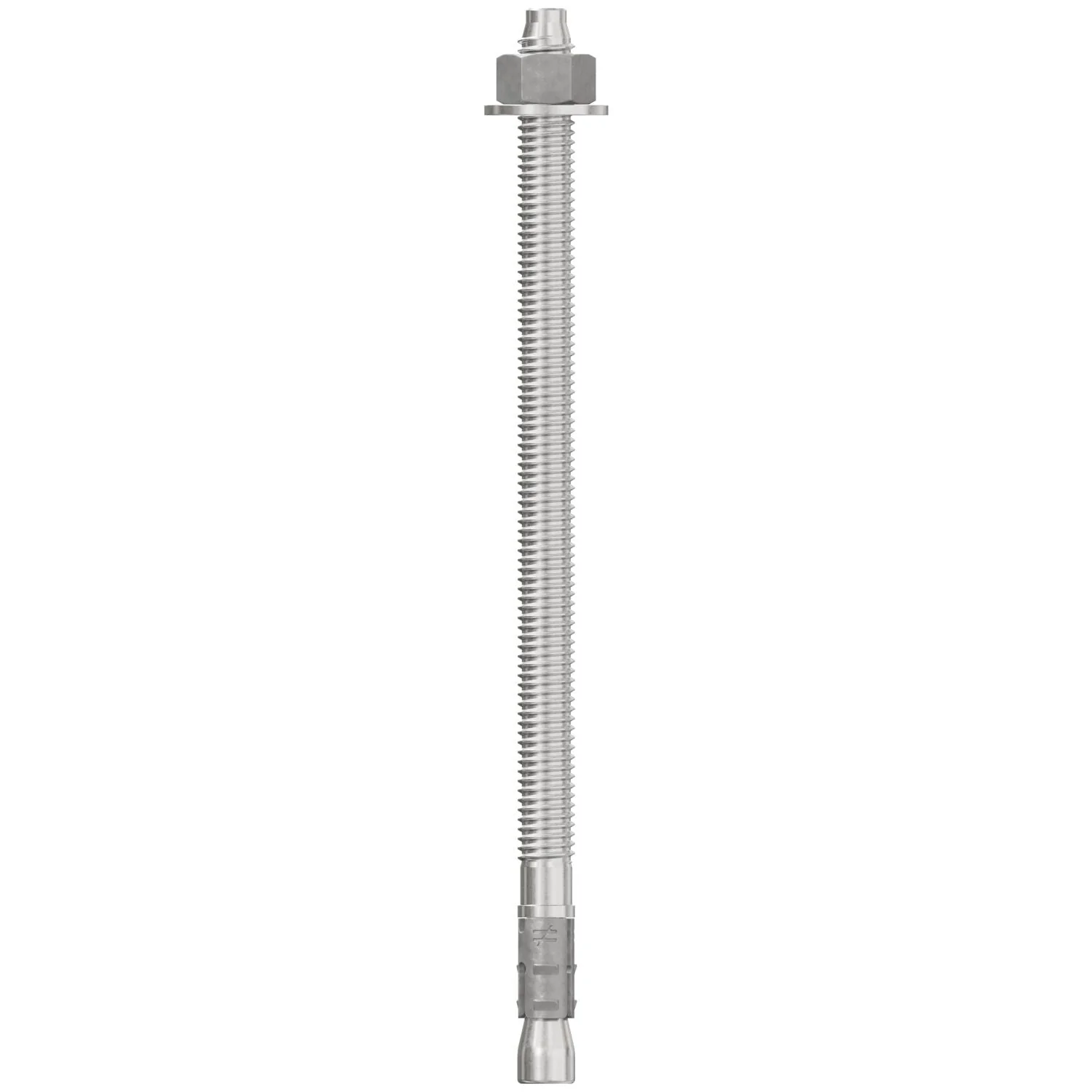 Simpson Strong-Tie STB2-37700S6F50 Strong-Bolt 2,  3/8-in. x 7-in. Type 316 Stainless-Steel Wedge Anchor, Fully Assembled, 50-Pack - Image 2