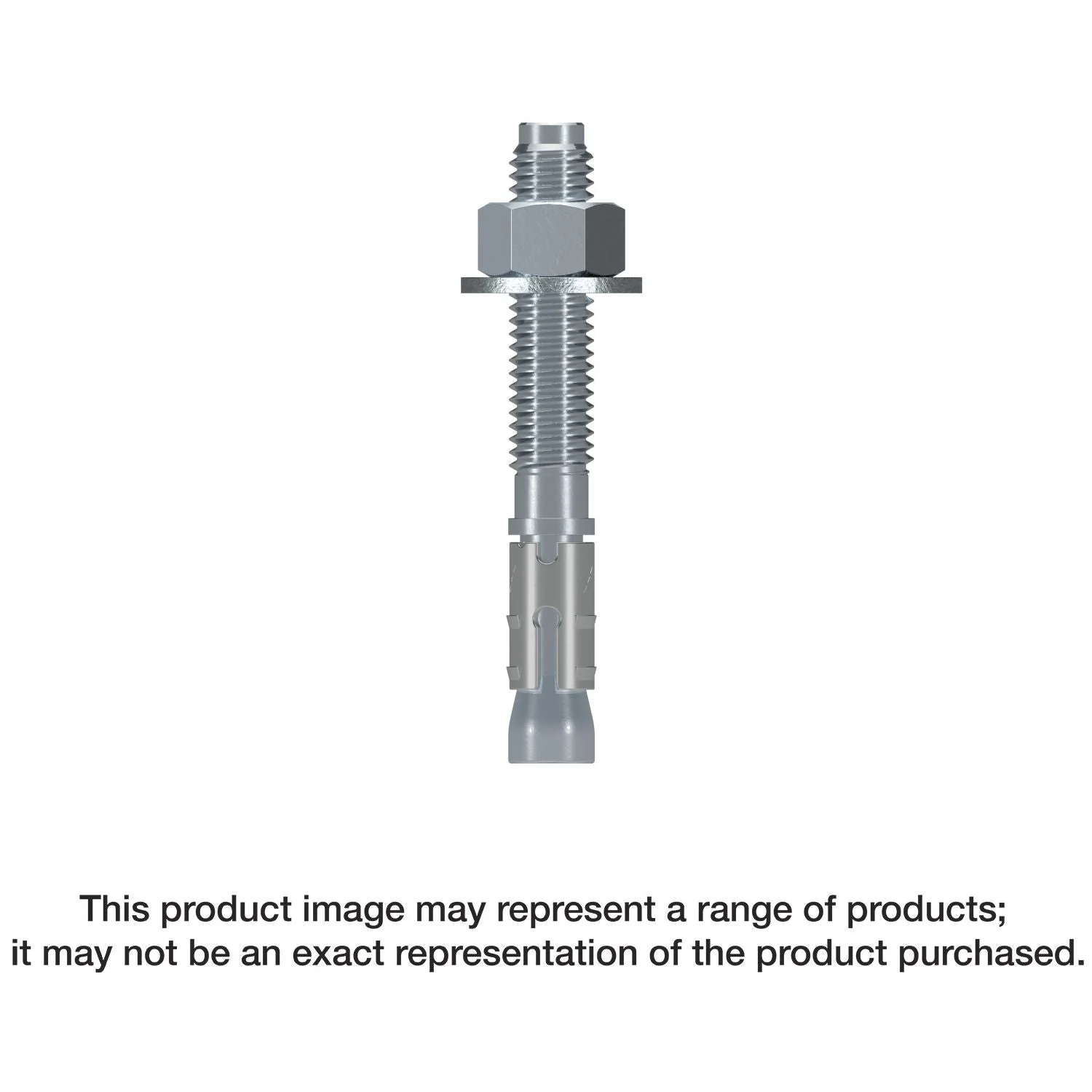 Simpson Strong-Tie STB2-501200R10 Strong-Bolt 2,  1/2-in. x 12-in. Wedge Anchor, 10-Pack - Image 1