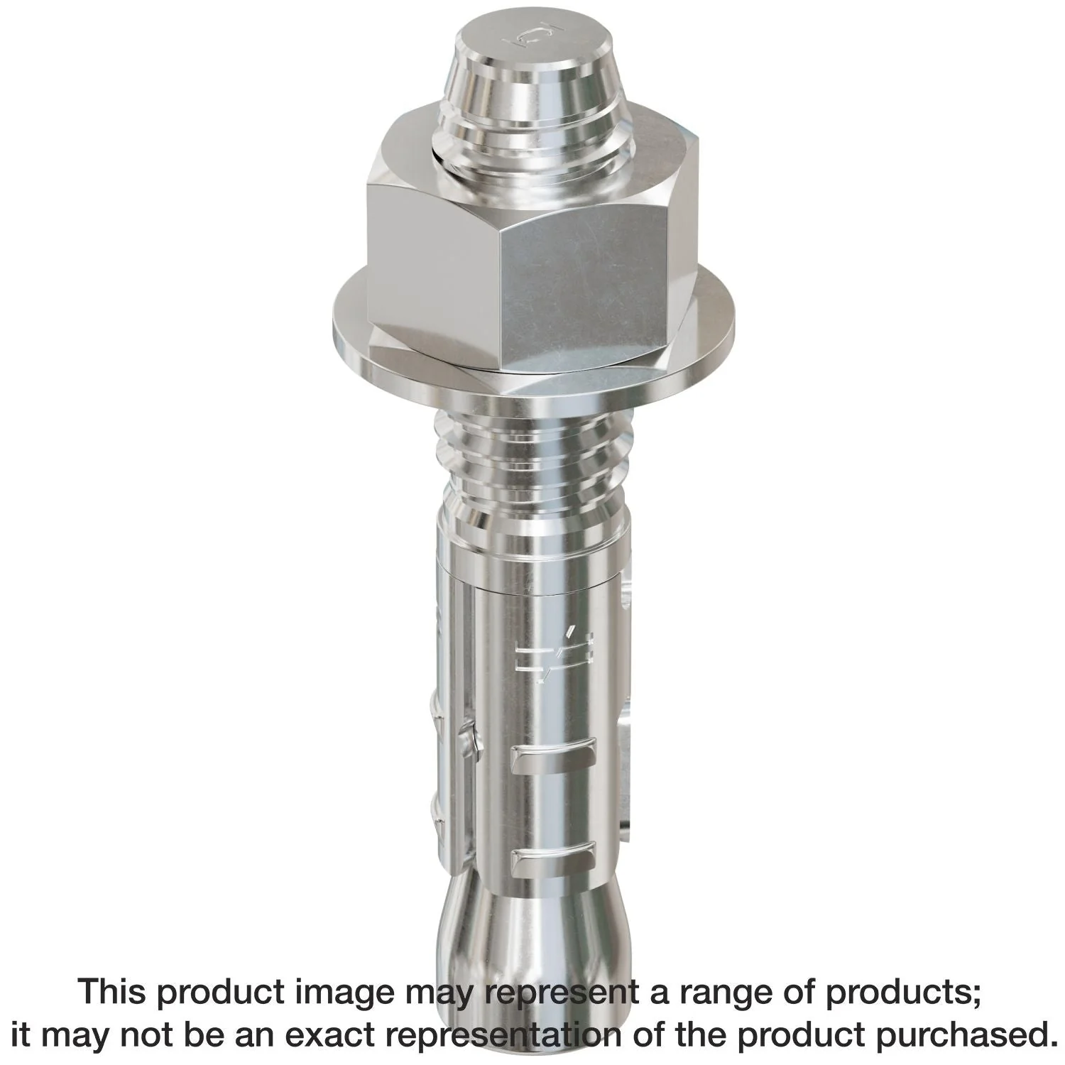 Simpson Strong-Tie STB2-502344SSR25 Strong-Bolt 2,  1/2-in. x 2-3/4-in. Type 304 Stainless-Steel Wedge Anchor, 25-Pack - Image 3
