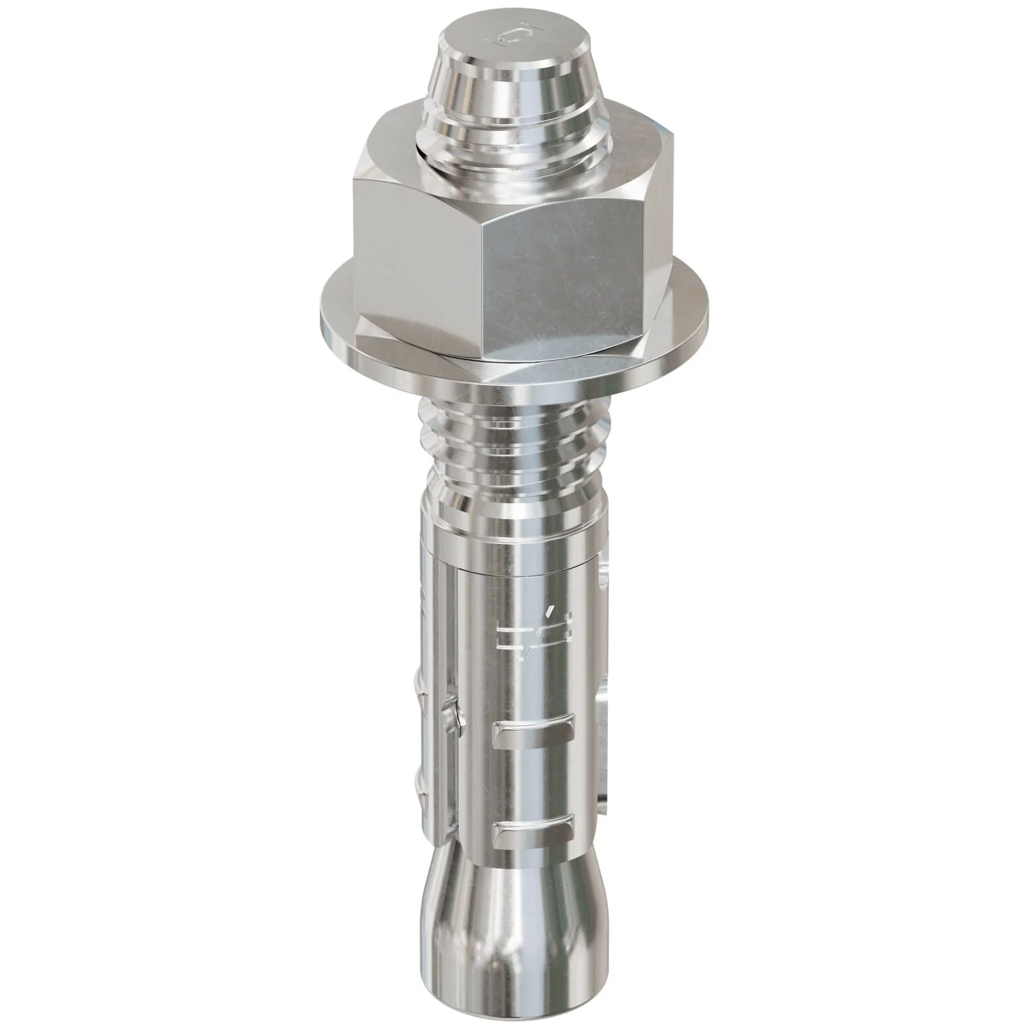 Simpson Strong-Tie STB2-502346SSR25 Strong-Bolt 2,  1/2-in. x 2-3/4-in. Type 316 Stainless-Steel Wedge Anchor, 25-Pack - Image 2