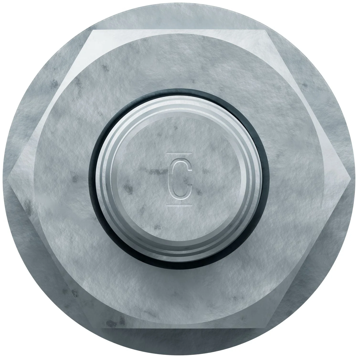 Simpson Strong-Tie STB2-50234MGF25 Strong-Bolt 2,  1/2-in. x 2-3/4-in. Mechanically Galvanized Wedge Anchor, Fully Assembled, 25-Pack - Image 1