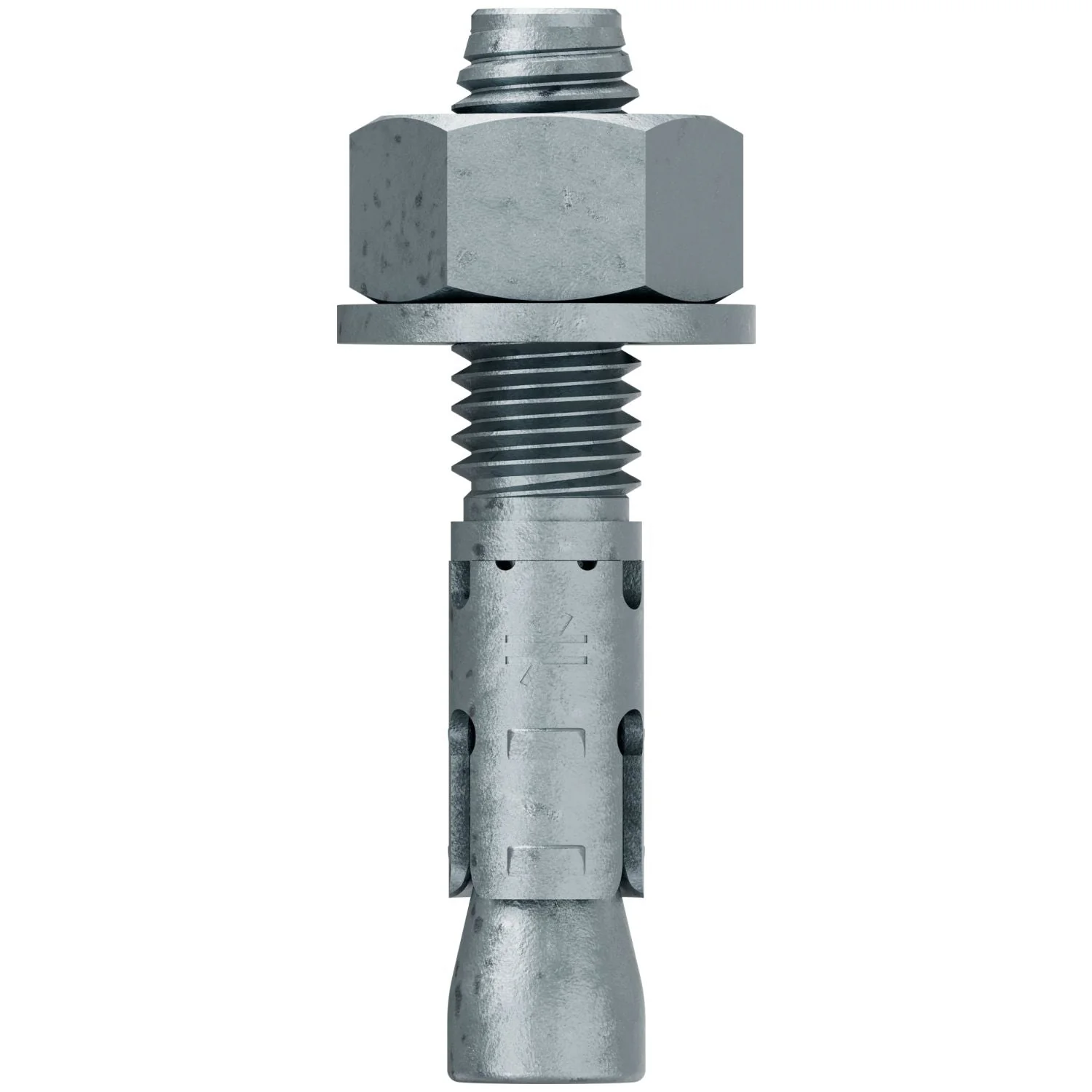 Simpson Strong-Tie STB2-50234MGF25 Strong-Bolt 2,  1/2-in. x 2-3/4-in. Mechanically Galvanized Wedge Anchor, Fully Assembled, 25-Pack - Image 2
