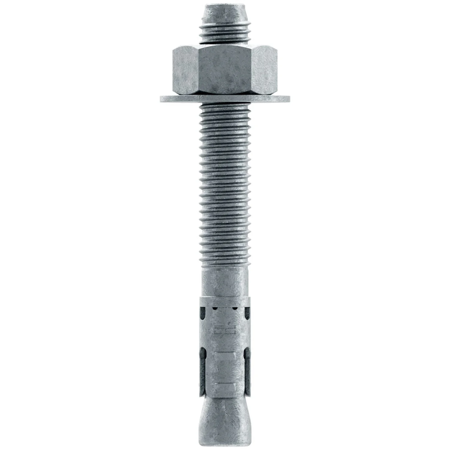 Simpson Strong-Tie STB2-50414MGF25 Strong-Bolt 2,  1/2-in. x 4-1/4-in. Mechanically Galvanized Wedge Anchor, Fully Assembled, 25-Pack - Image 2